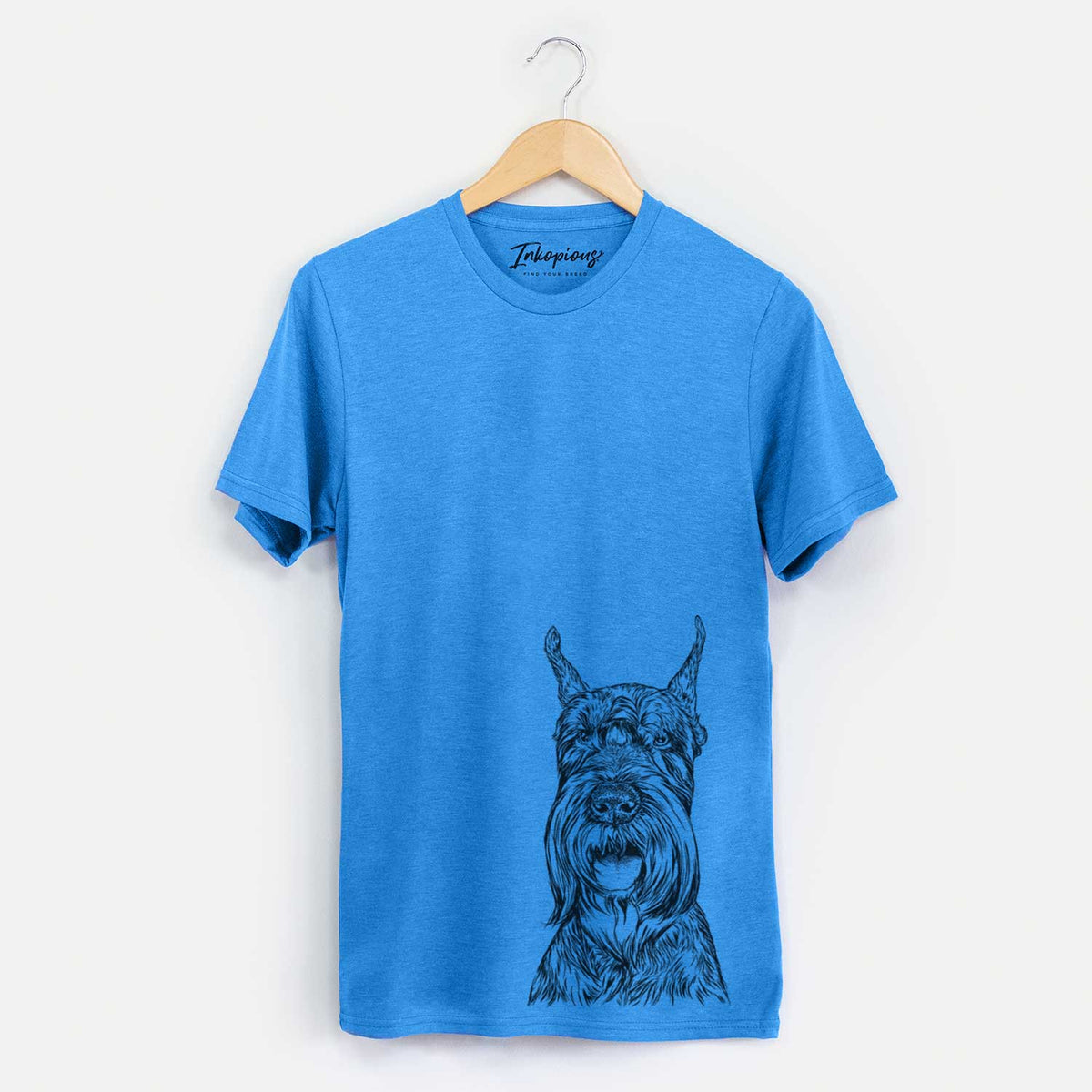Bare Zuri the Giant Schnauzer - Unisex Crewneck