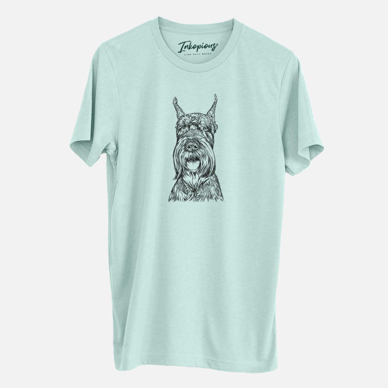 Bare Zuri the Giant Schnauzer - Unisex Crewneck