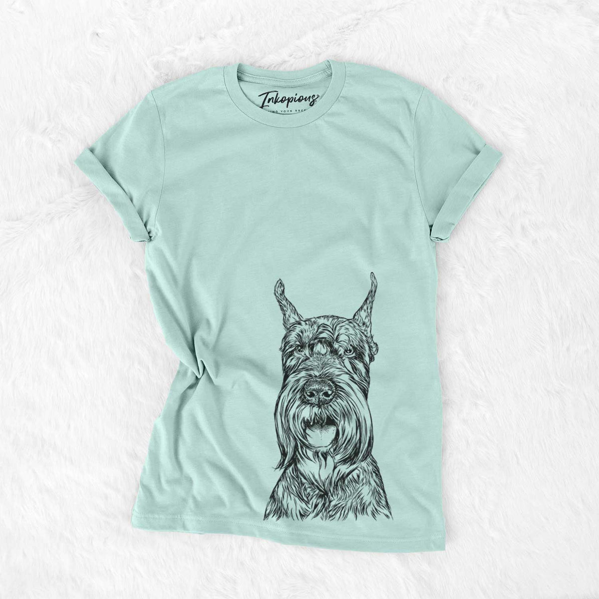 Bare Zuri the Giant Schnauzer - Unisex Crewneck