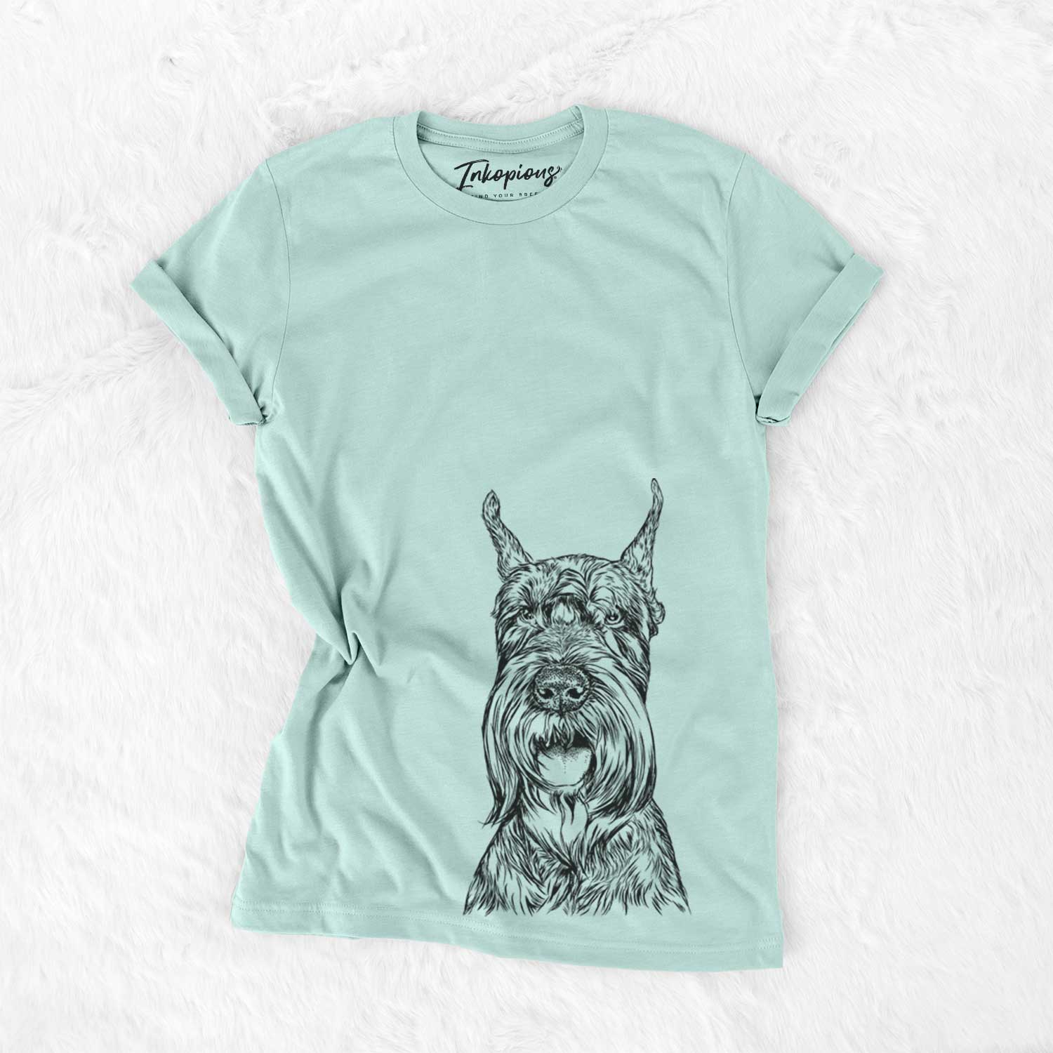 Bare Zuri the Giant Schnauzer - Unisex Crewneck