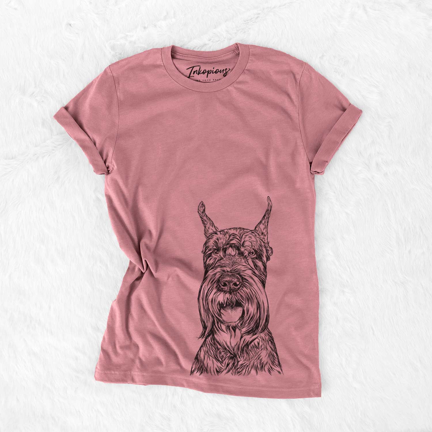 Bare Zuri the Giant Schnauzer - Unisex Crewneck