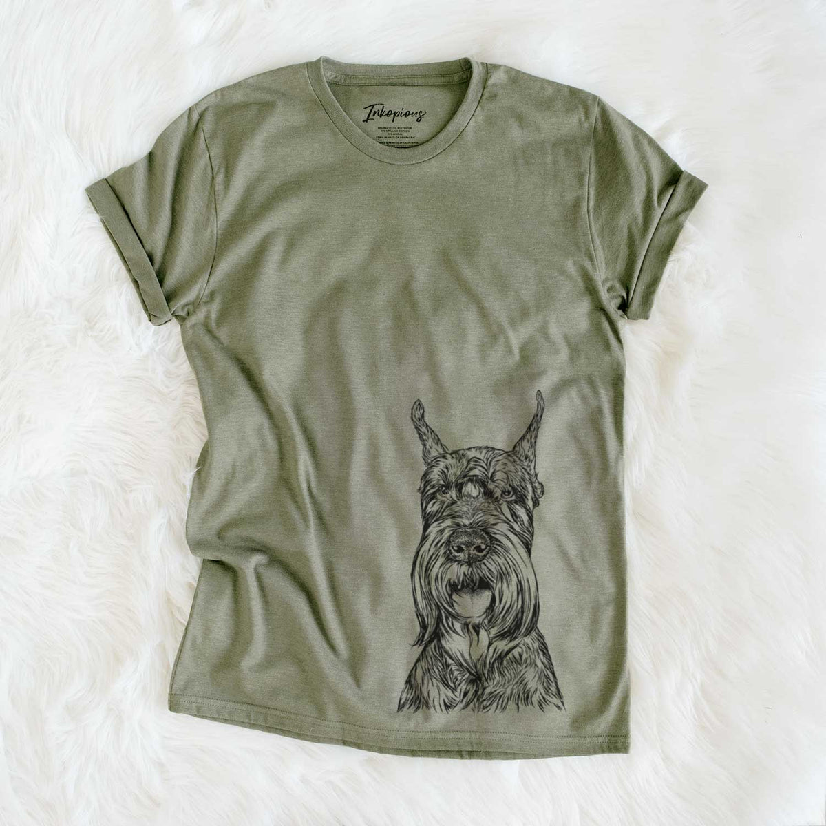 Bare Zuri the Giant Schnauzer - Unisex Crewneck