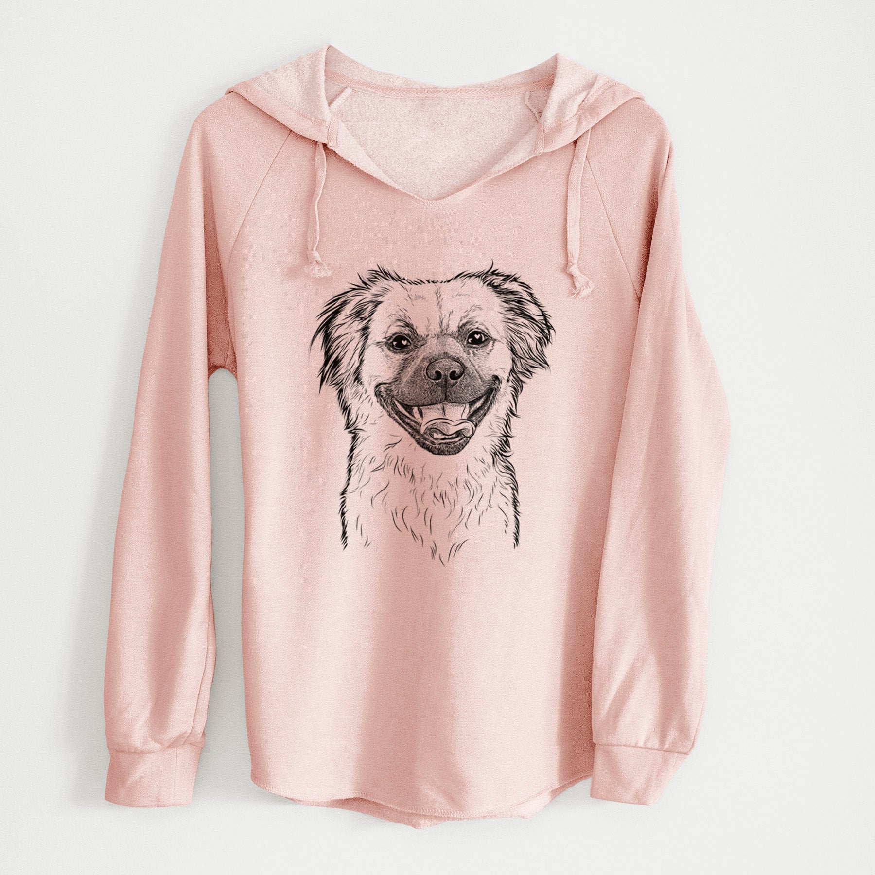 Bare Zuri the Spaniel Mix - Cali Wave Hooded Sweatshirt