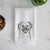 Zuri the Spaniel Mix Decorative Hand Towel