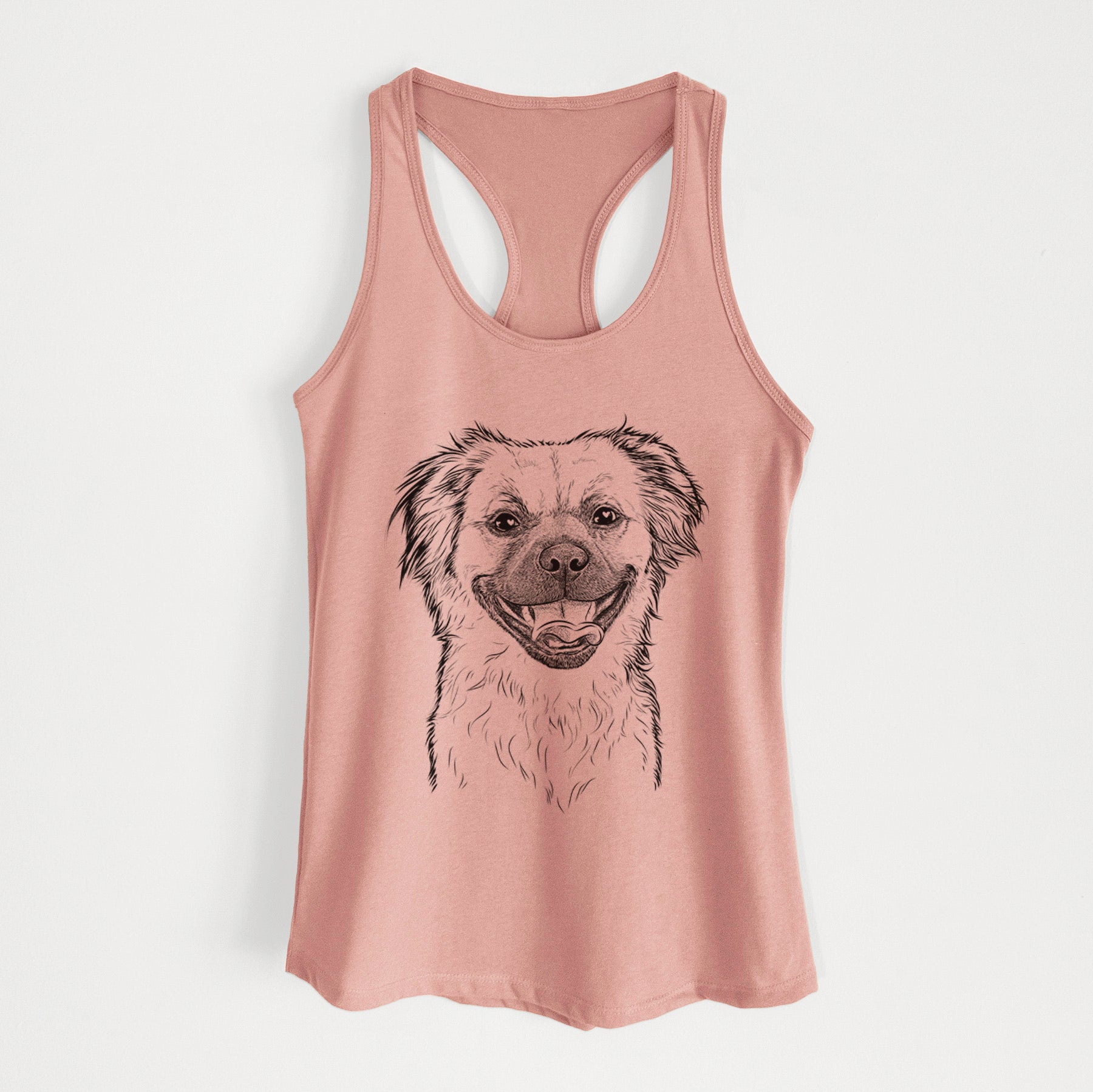 Zuri the Spaniel Mix - Women's Racerback Tanktop