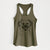 Zuri the Spaniel Mix - Women's Racerback Tanktop