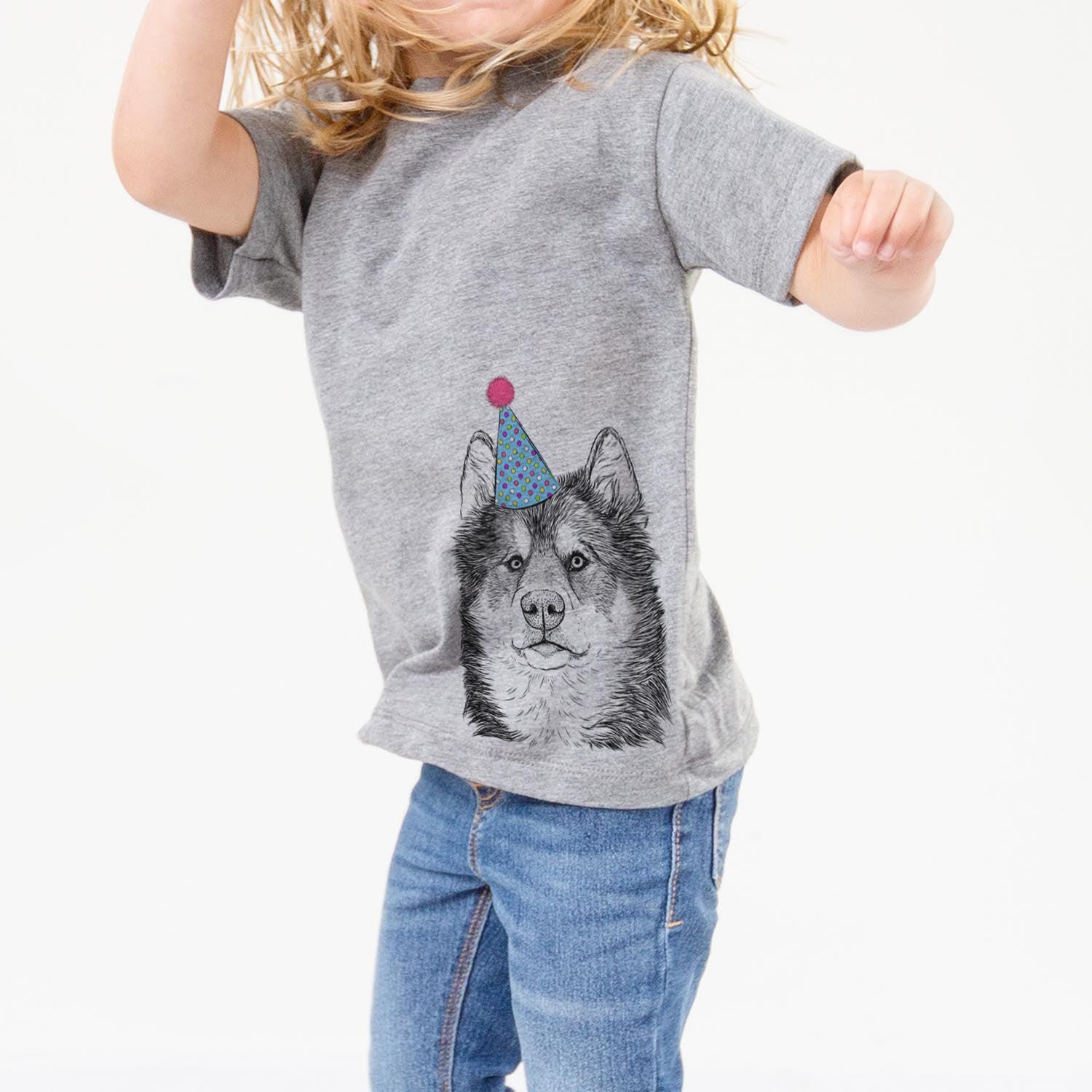 Birthday Oskar the Candian Eskimo Dog - Kids/Youth/Toddler Shirt