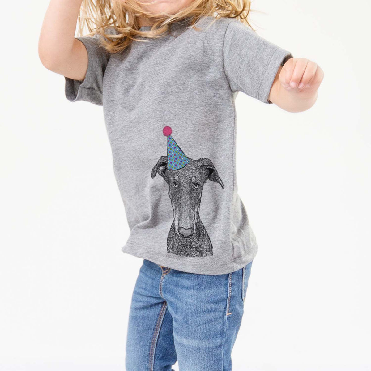 Birthday Princess Fiona the Doberman - Kids/Youth/Toddler Shirt