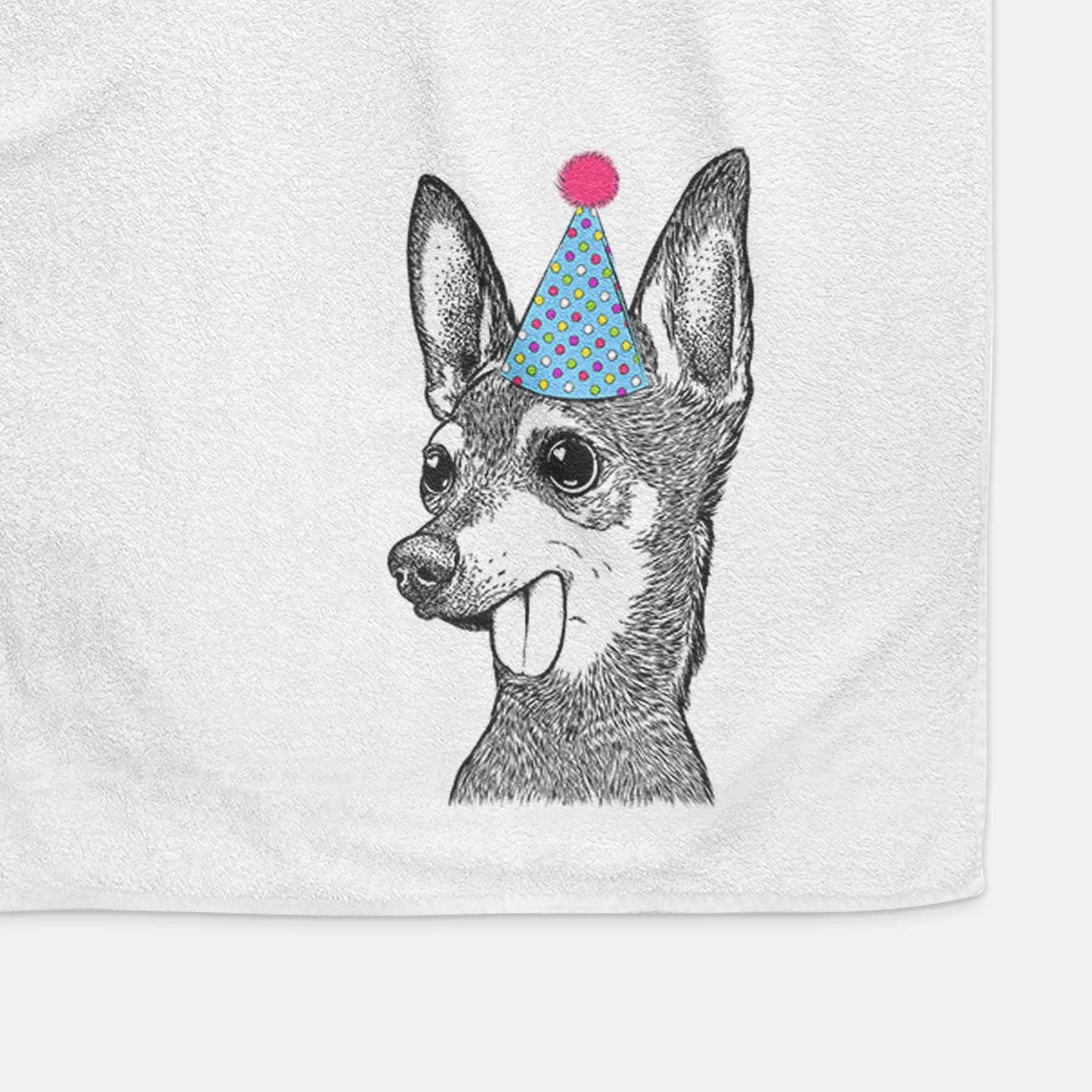 Aaron the Chihuahua Decorative Hand Towel