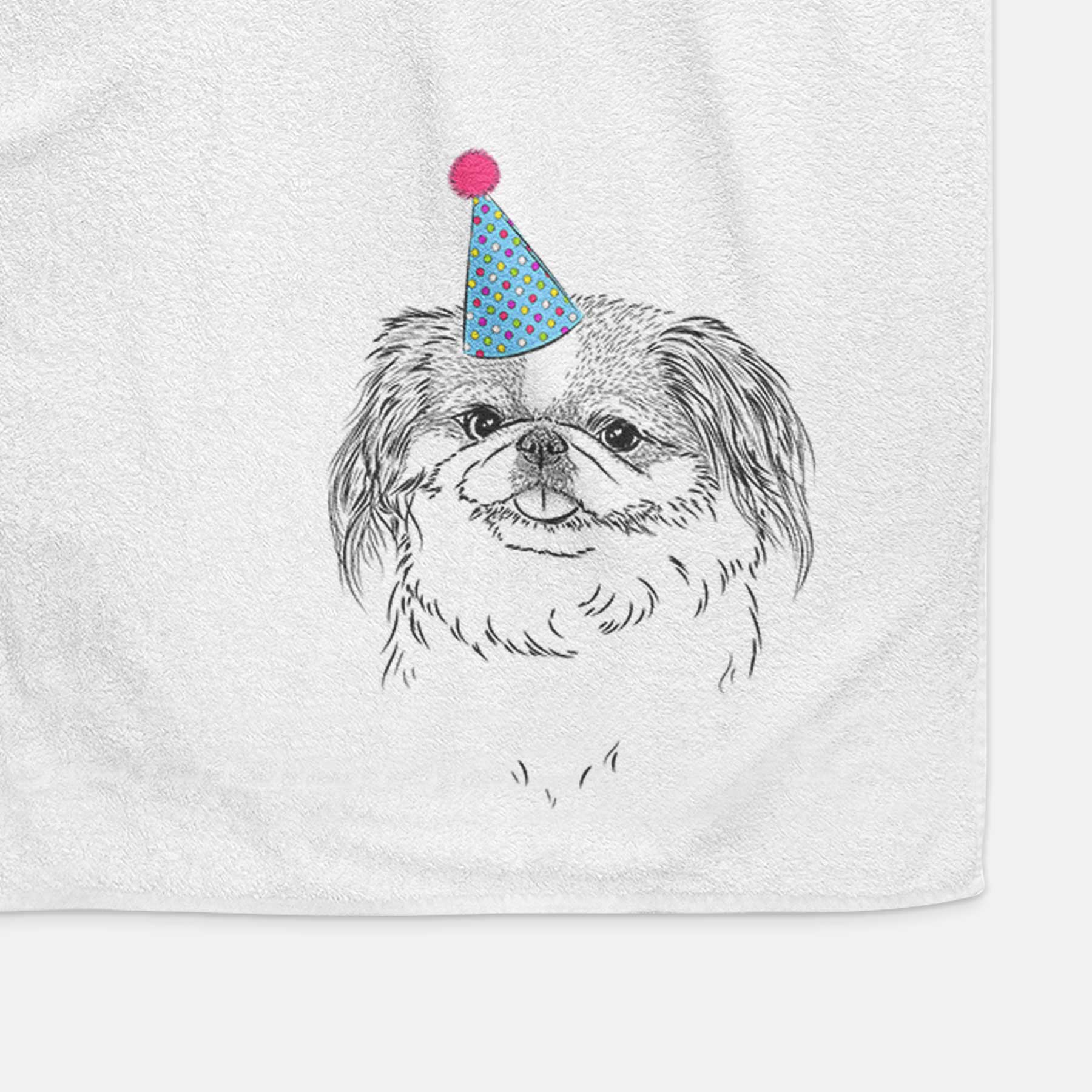 Abra Bean the Pekingese Decorative Hand Towel