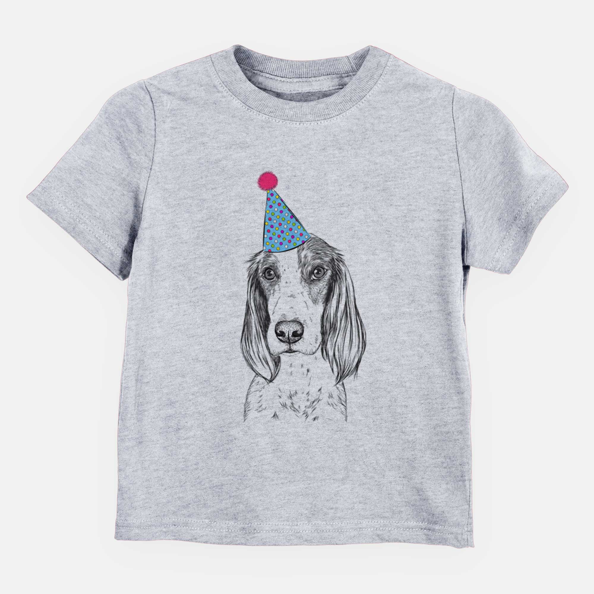 Birthday Aline the Irish Red and White Setter - Kids/Youth/Toddler Shirt