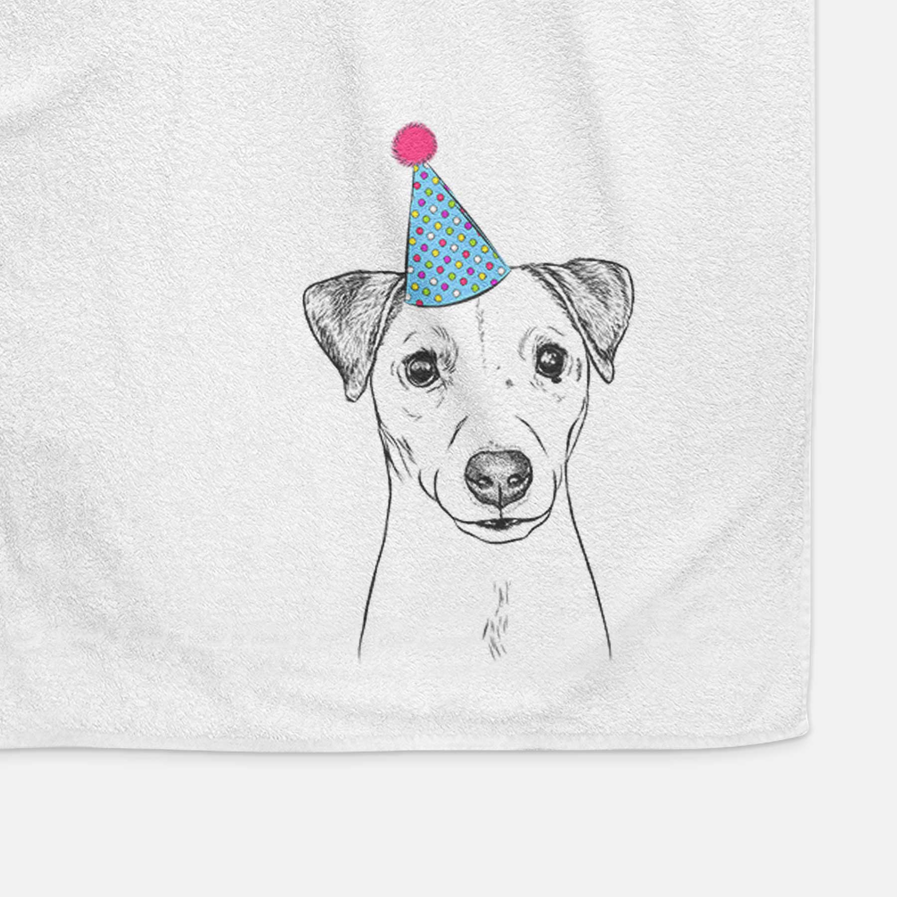 Ally the Jack Russell Terrier Decorative Hand Towel