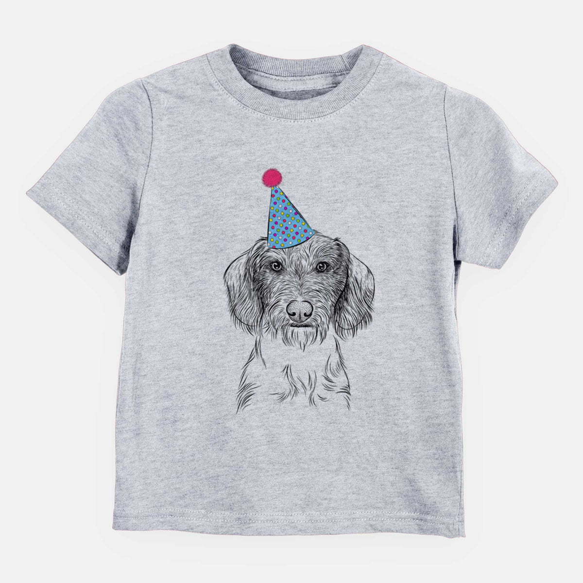 Birthday Almond the Wirehaired Dachshund - Kids/Youth/Toddler Shirt