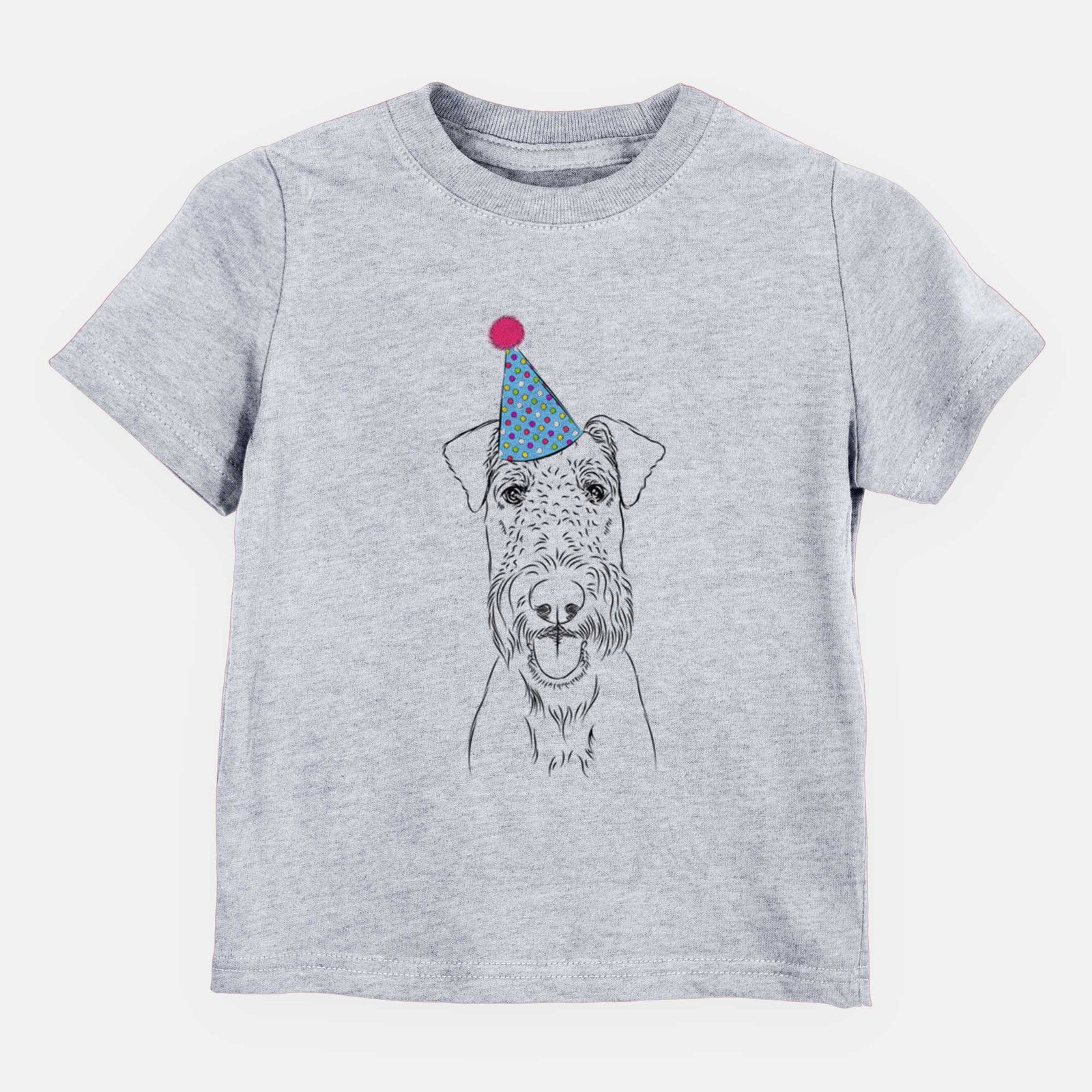 Birthday Andy the Airedale Terrier - Kids/Youth/Toddler Shirt