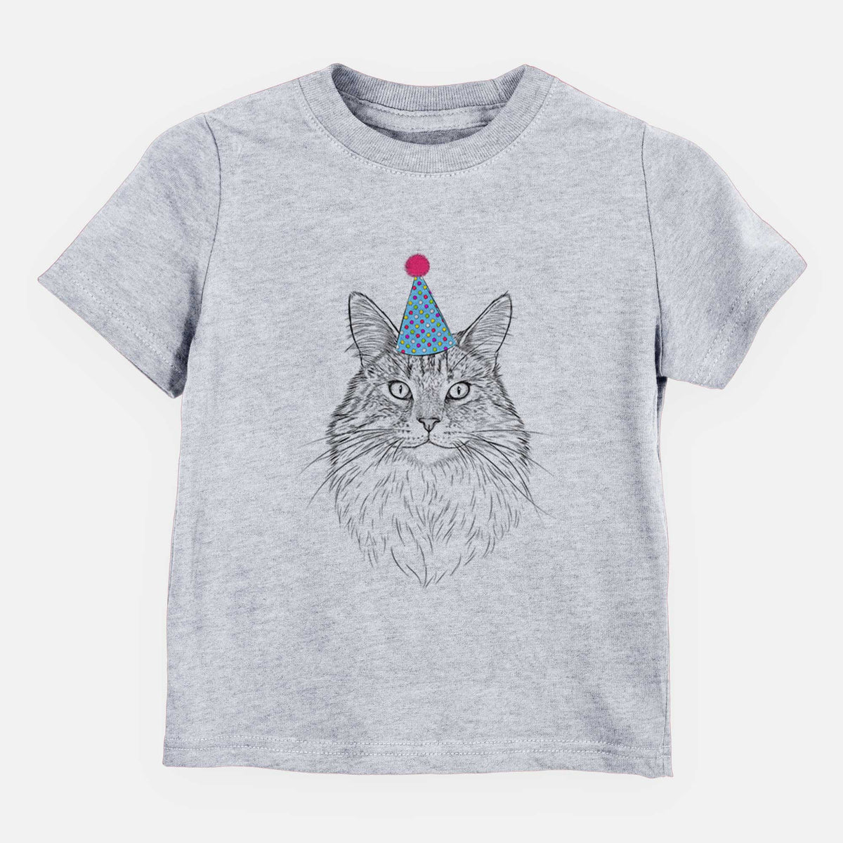 Birthday Angel the Maine Coon Cat - Kids/Youth/Toddler Shirt