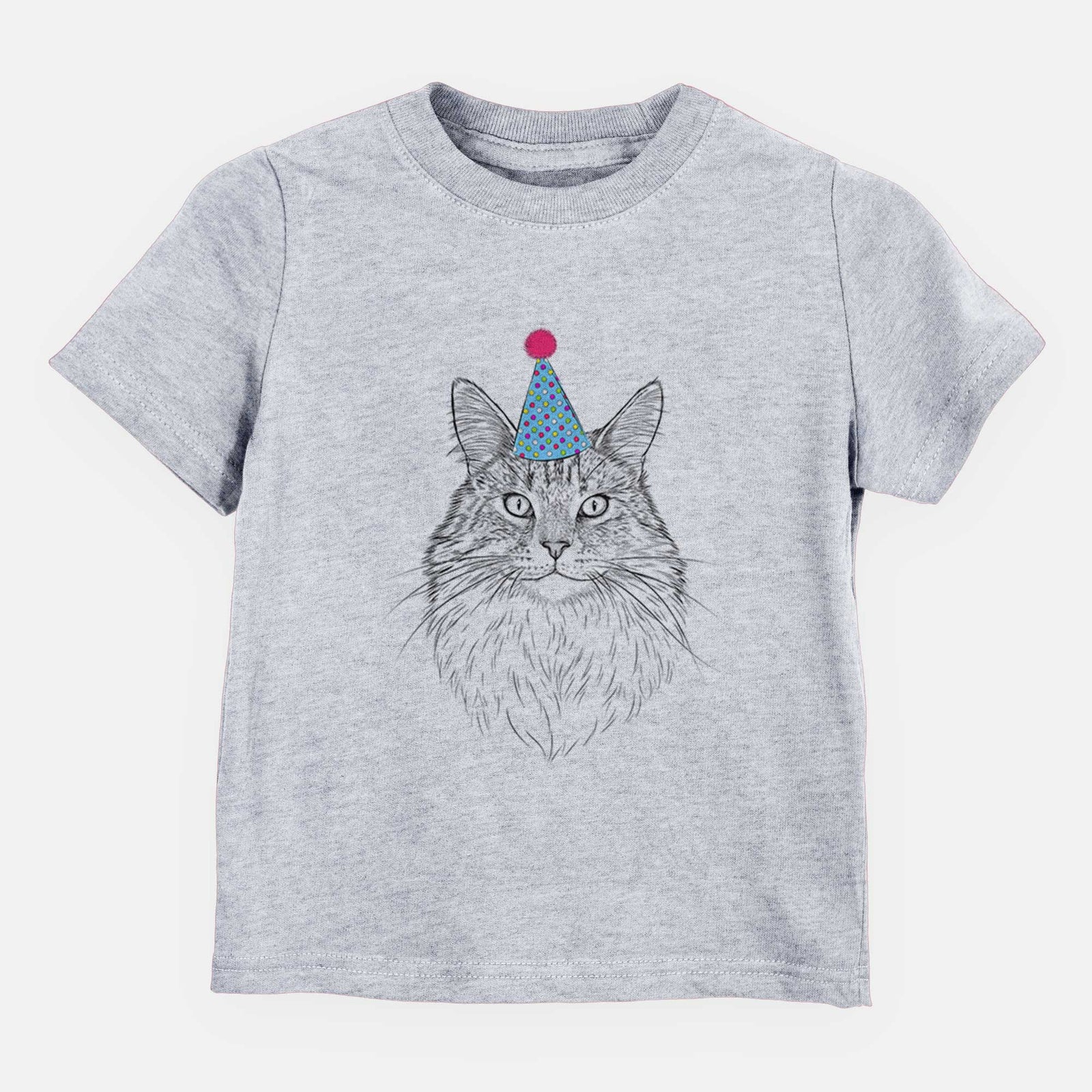 Birthday Angel the Maine Coon Cat - Kids/Youth/Toddler Shirt