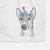 Anubis the Alaskan Husky Decorative Hand Towel