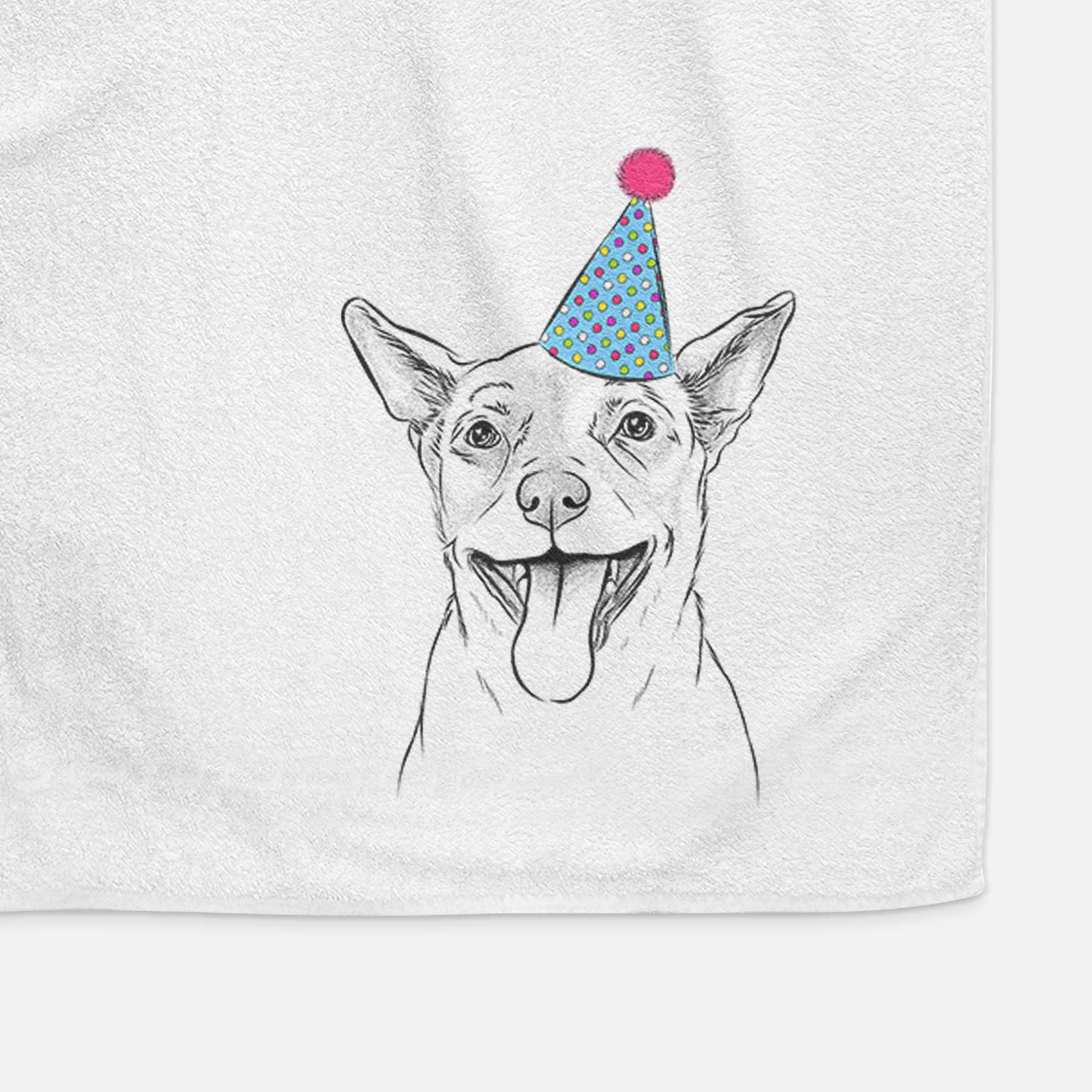 Archie the Chihuahua Mix Decorative Hand Towel