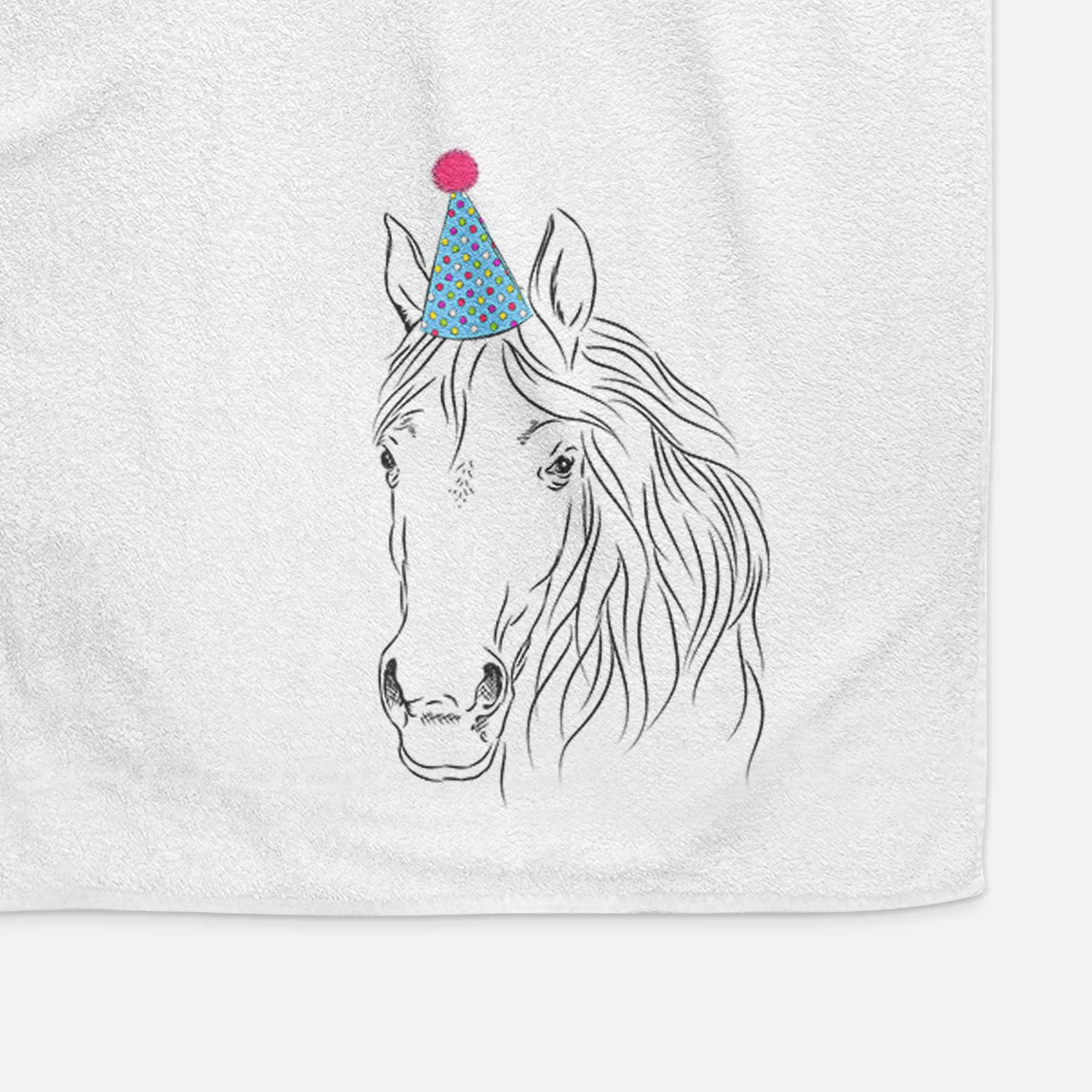 Aria the Horse Decorative Hand Towel