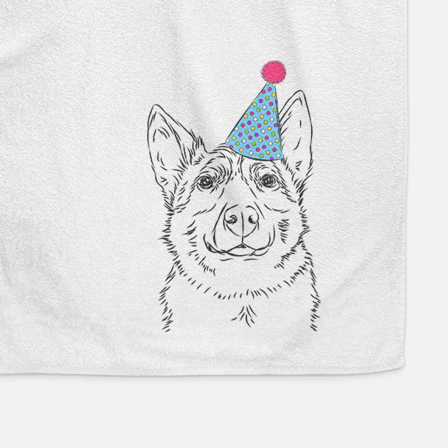 Austin the Heeler Decorative Hand Towel