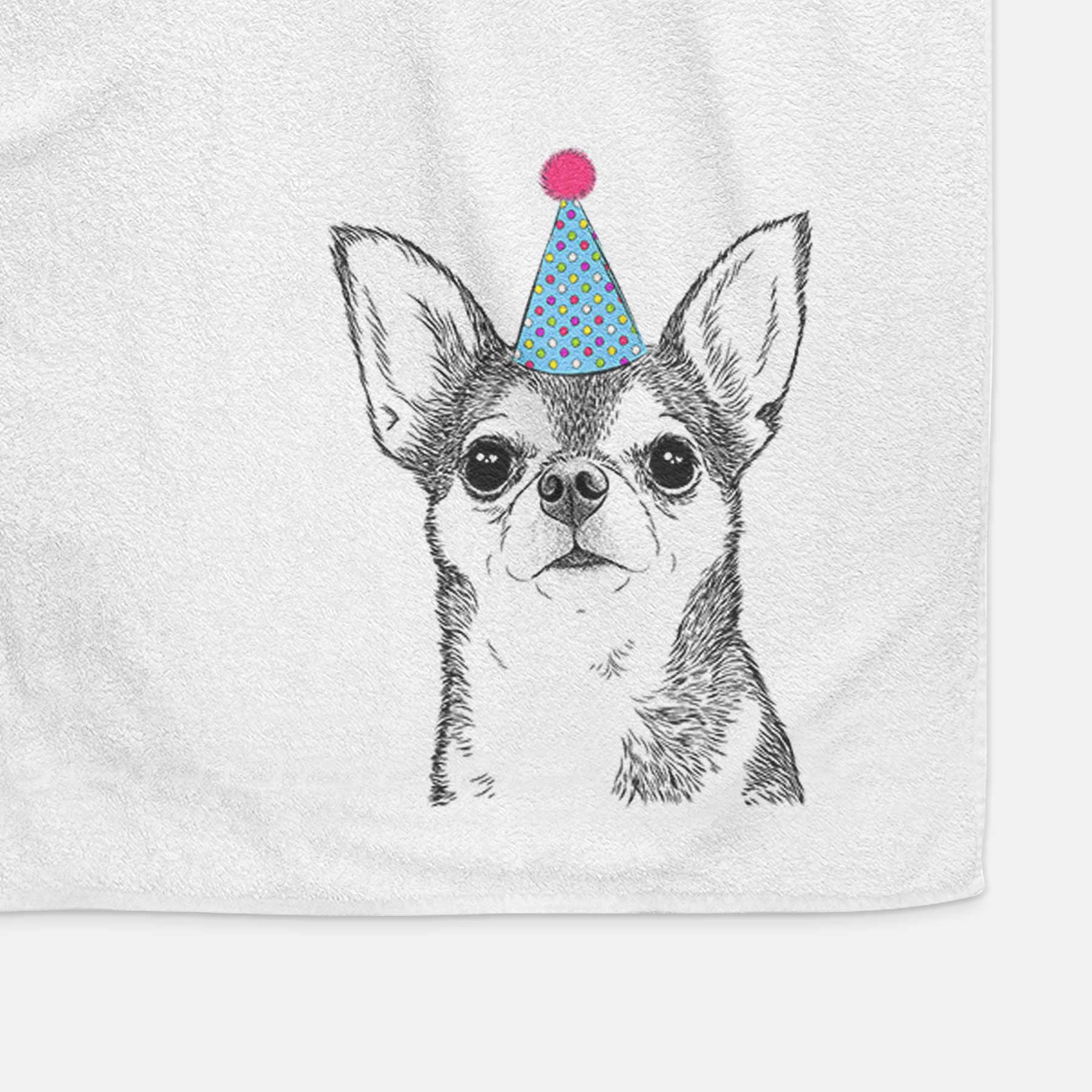 Baby the Chihuahua Decorative Hand Towel