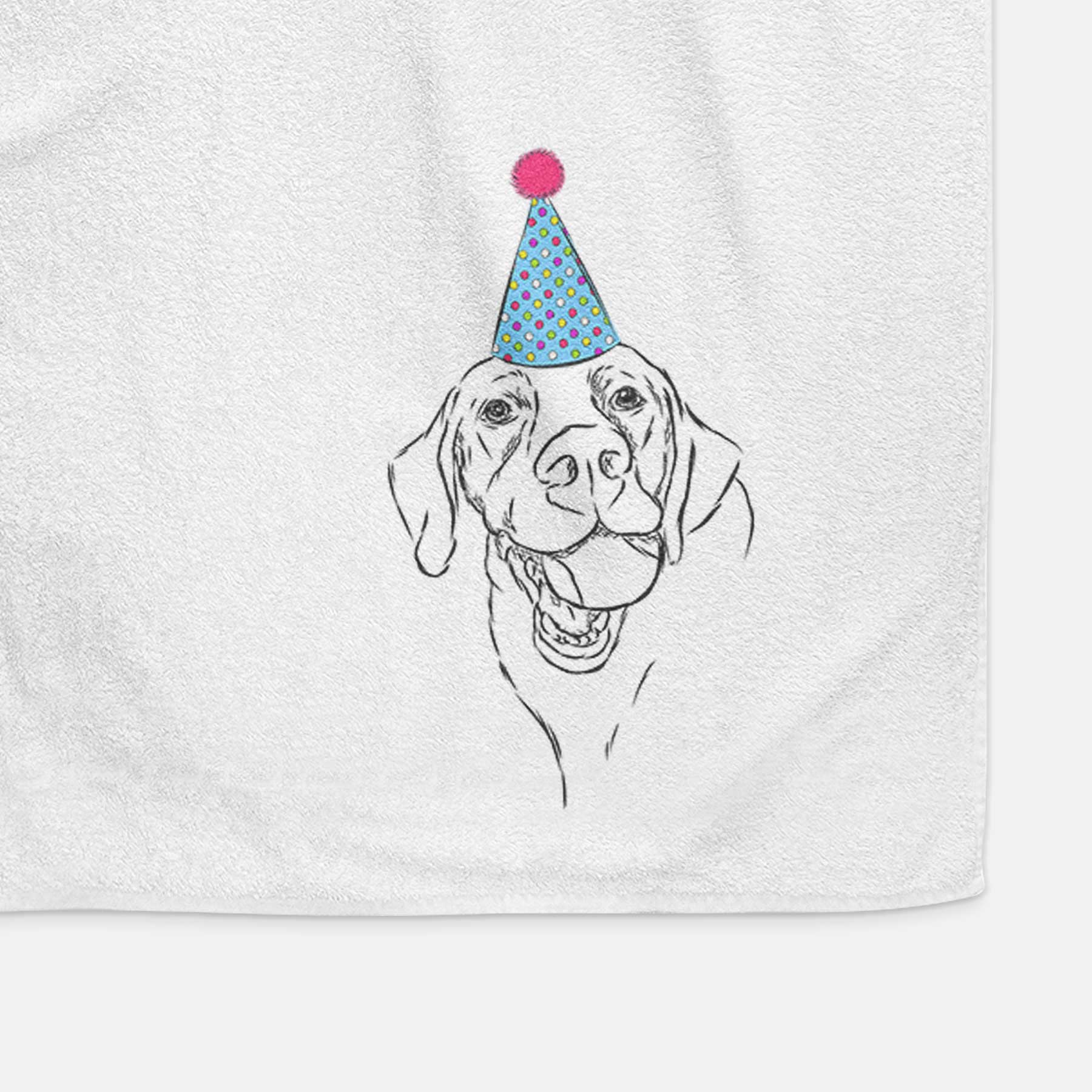 Bailey the Labrador Retriever Decorative Hand Towel