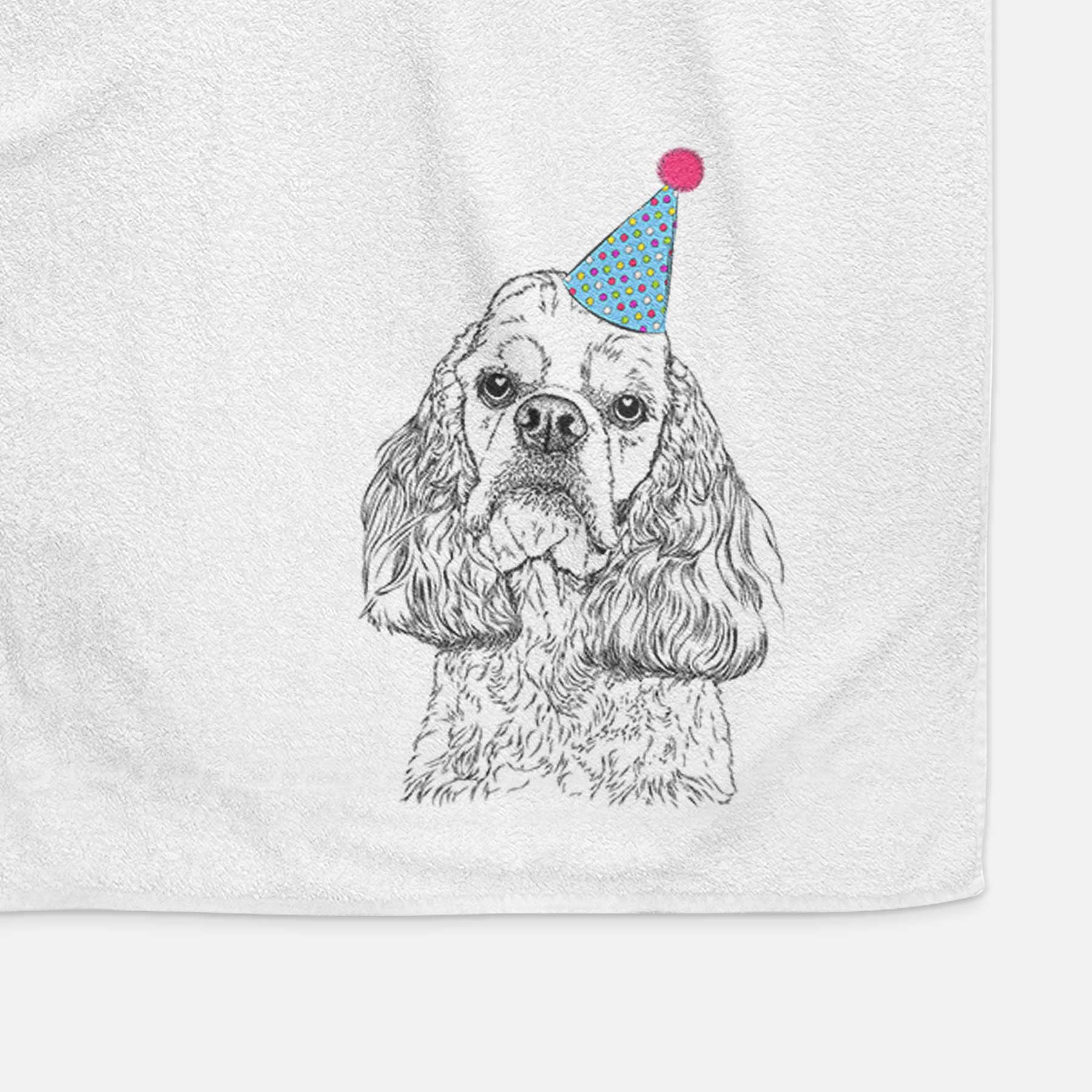 Bailey the American Cocker Spaniel Decorative Hand Towel