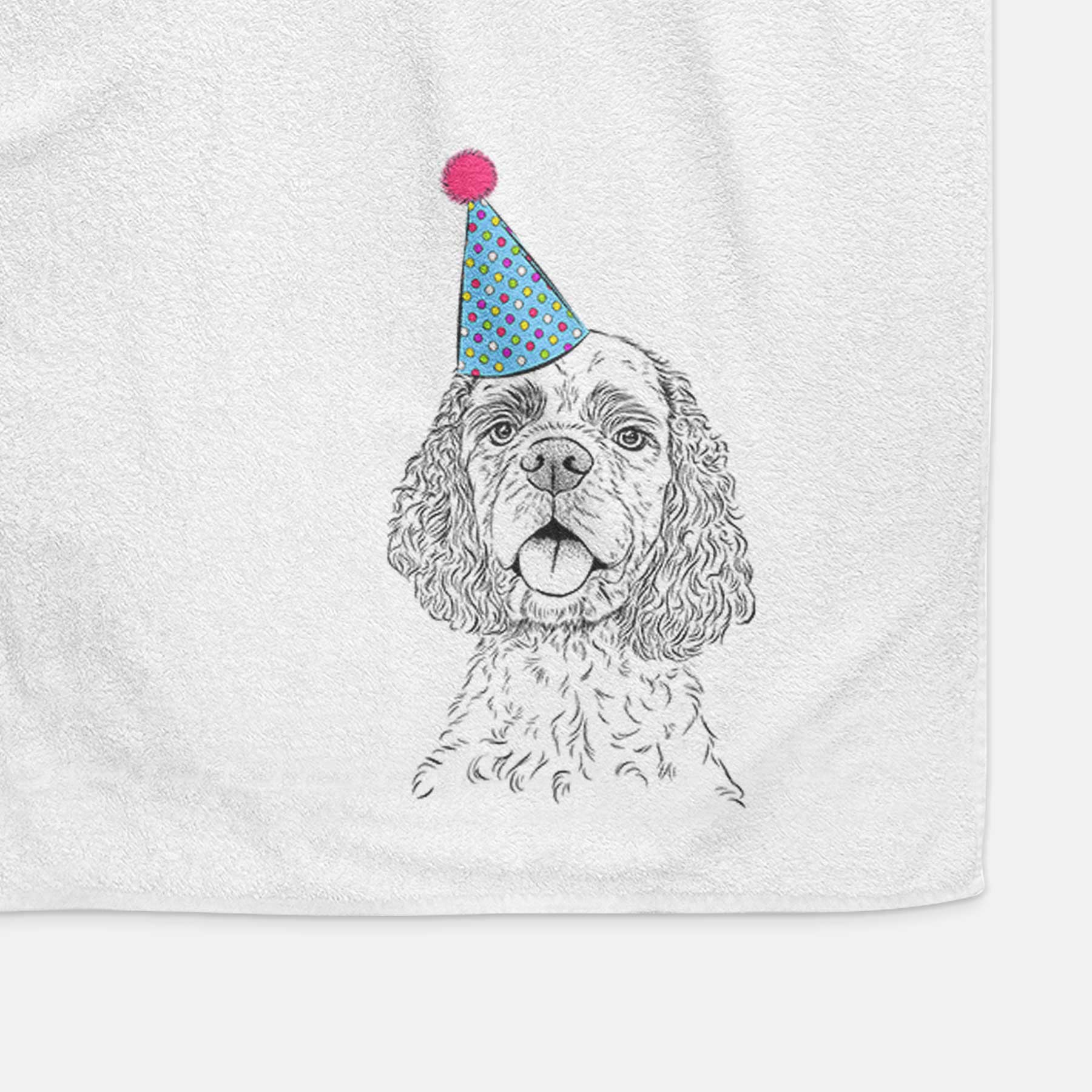 Baxter the American Cocker Spaniel Decorative Hand Towel