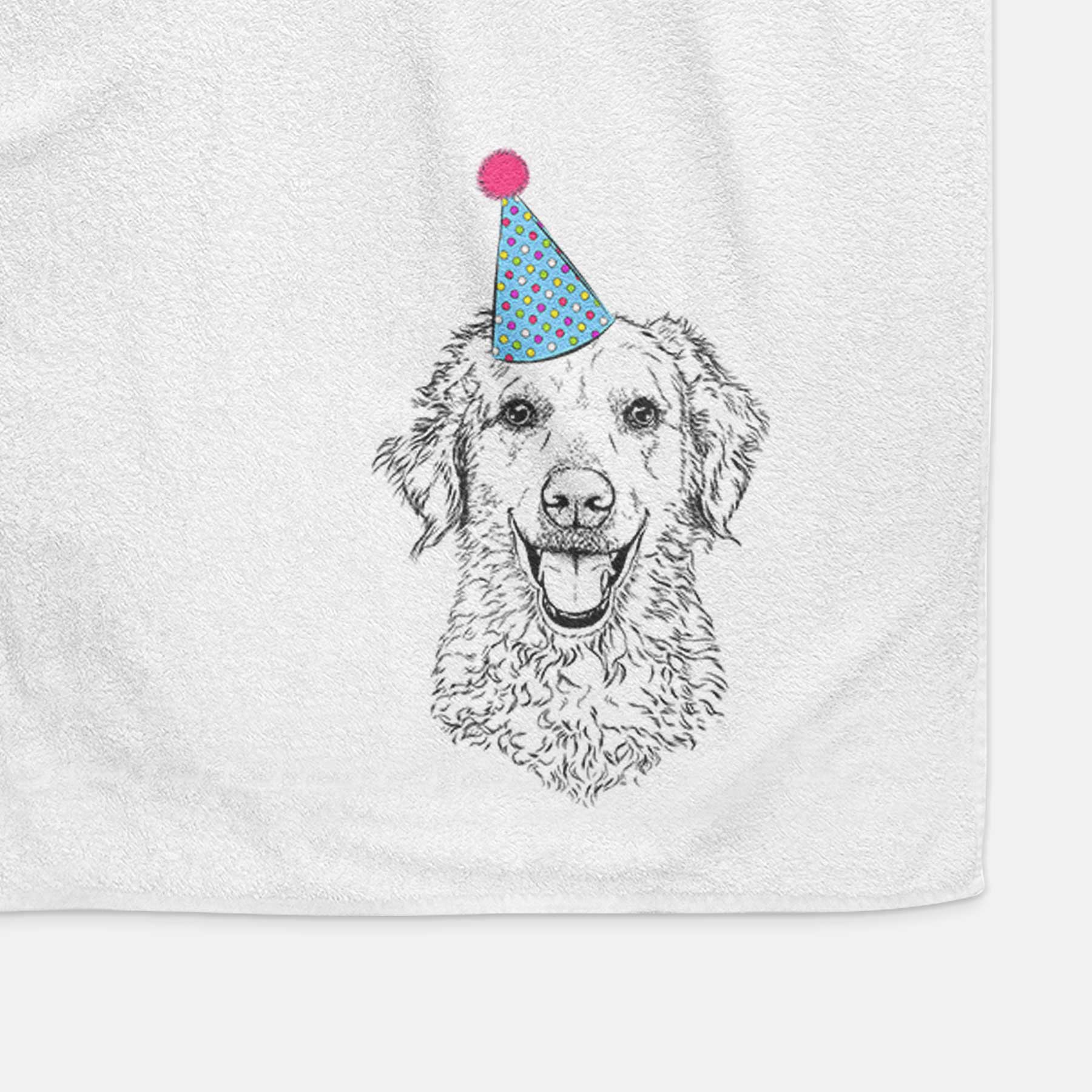 Bella Bean the Goldendoodle Decorative Hand Towel