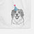 Belle the Australian Shepherd Mix Decorative Hand Towel