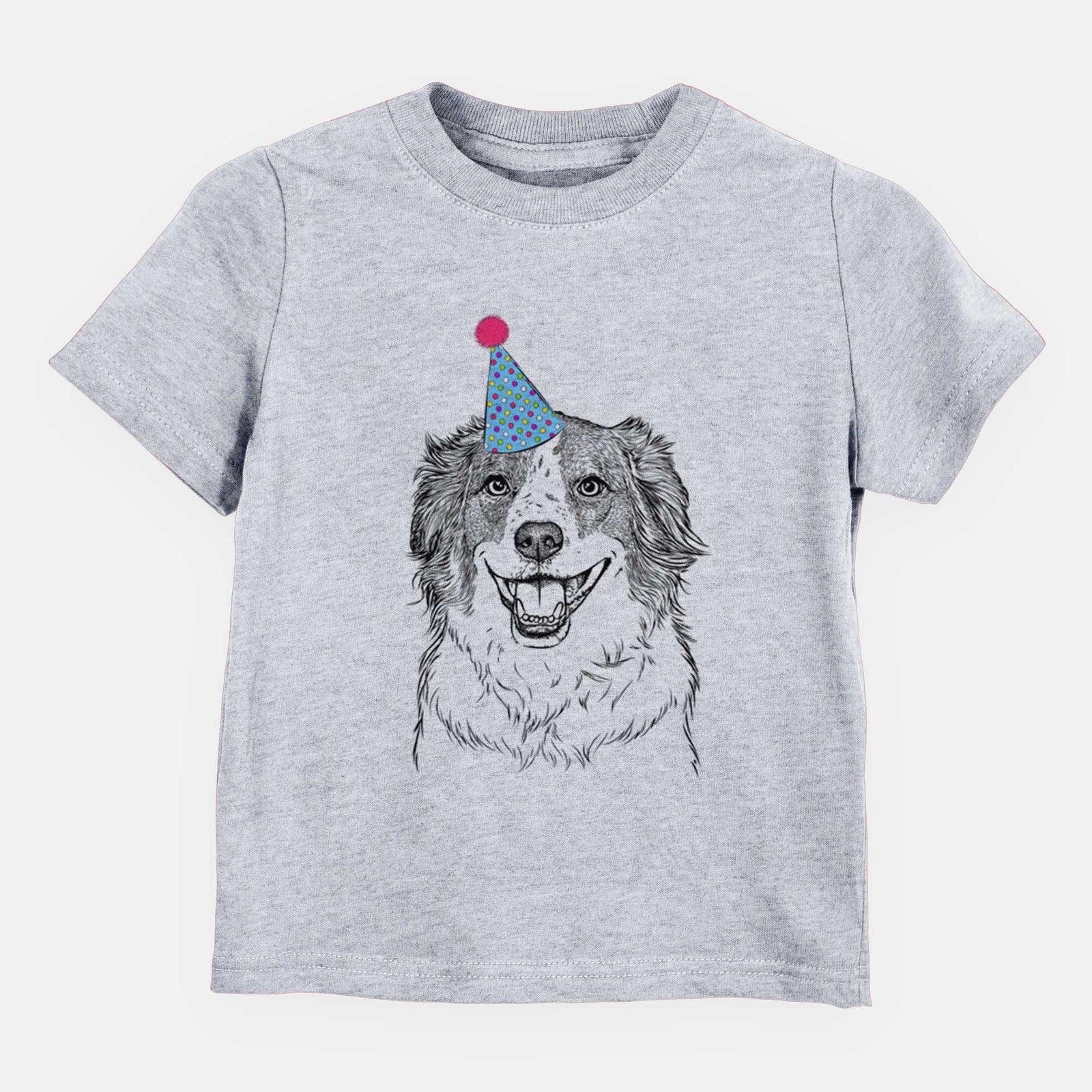 Birthday Belle the Australian Shepherd Mix - Kids/Youth/Toddler Shirt