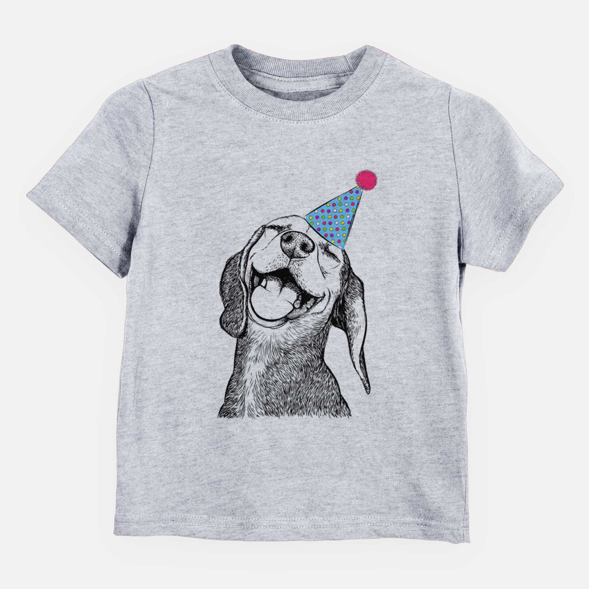 Birthday Belle the Hound Mix - Kids/Youth/Toddler Shirt