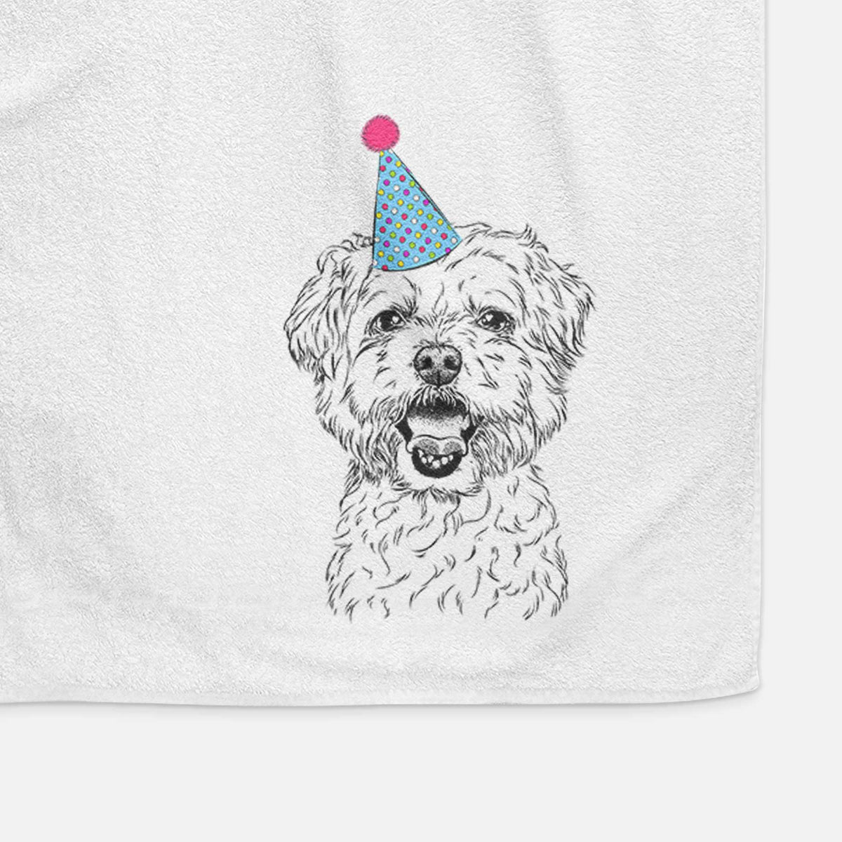 Belle the Maltipoo Decorative Hand Towel