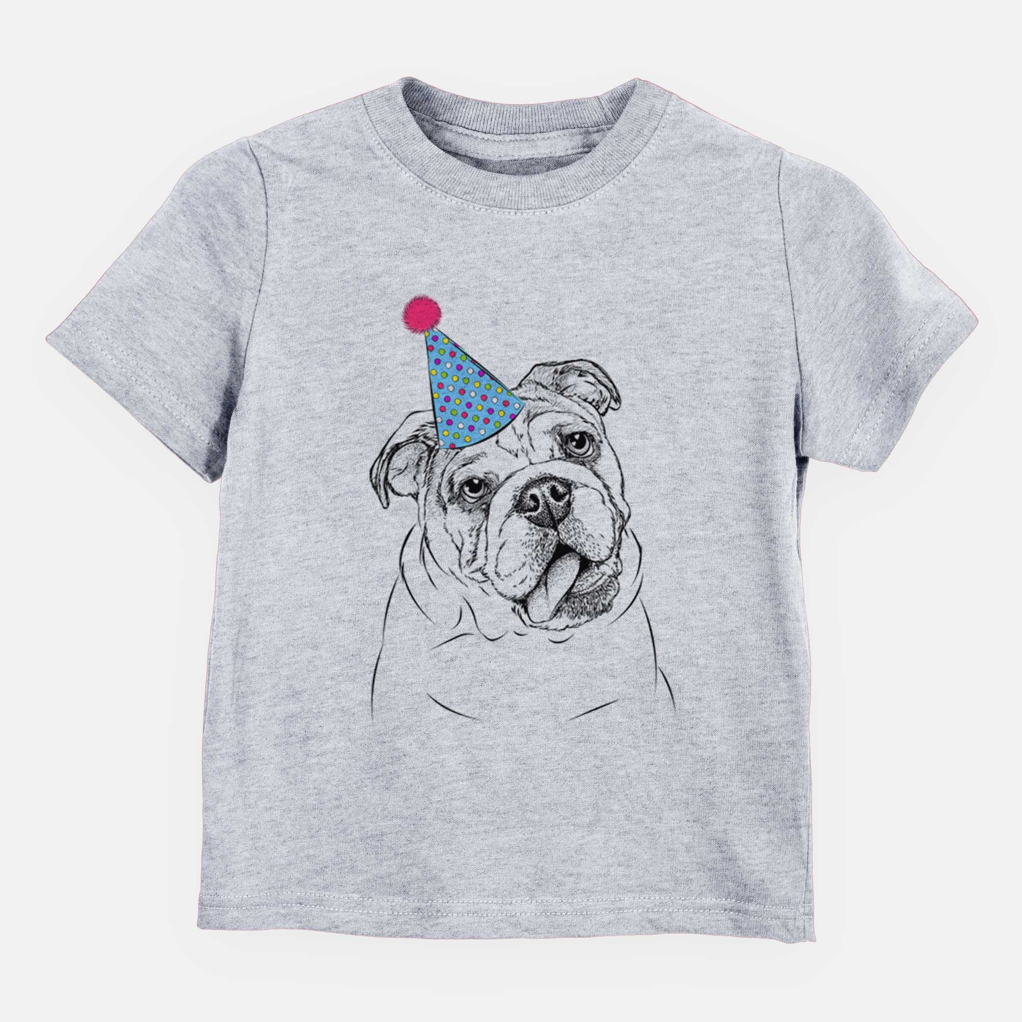 Birthday Benson the English Bulldog - Kids/Youth/Toddler Shirt