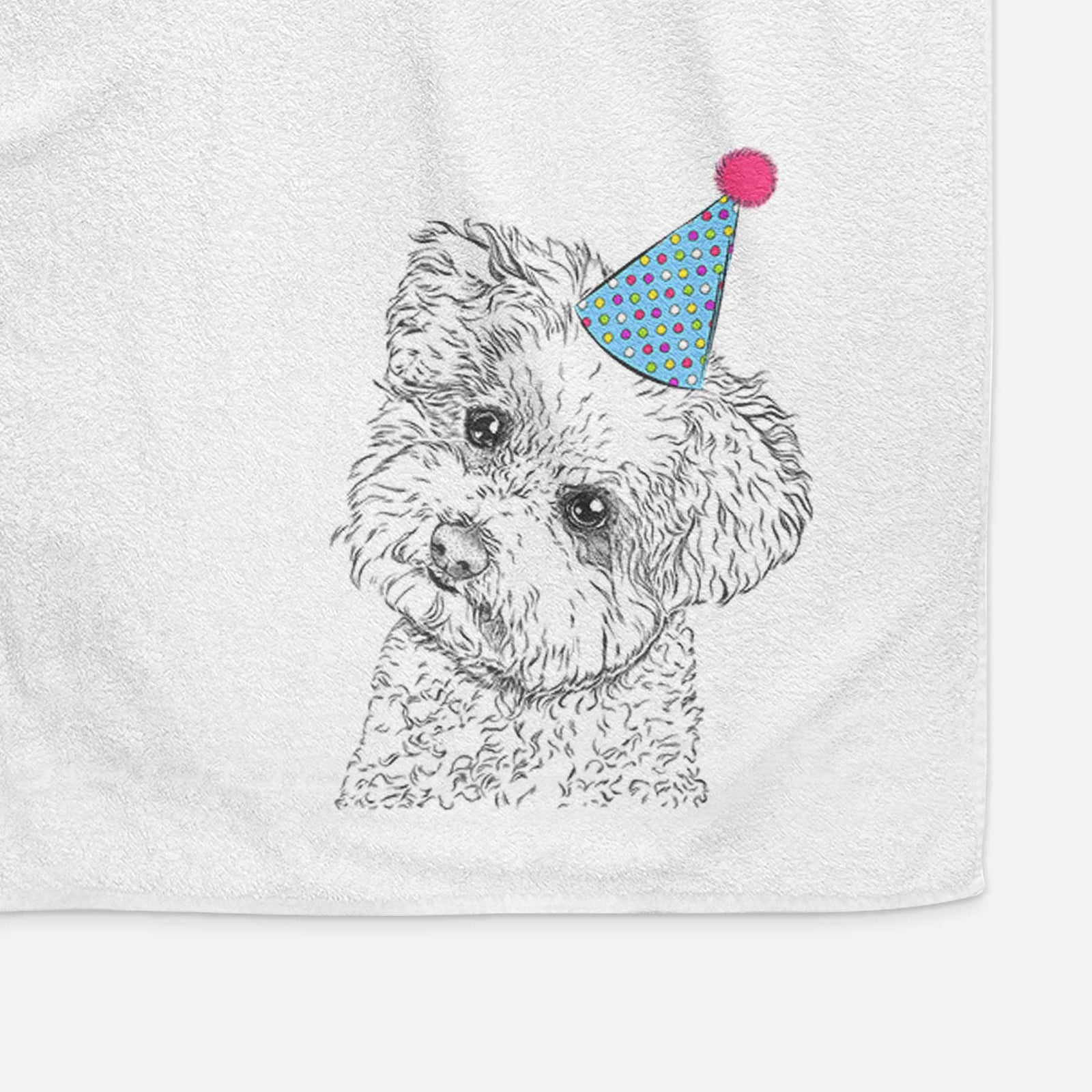 Bento the Bolognese Decorative Hand Towel