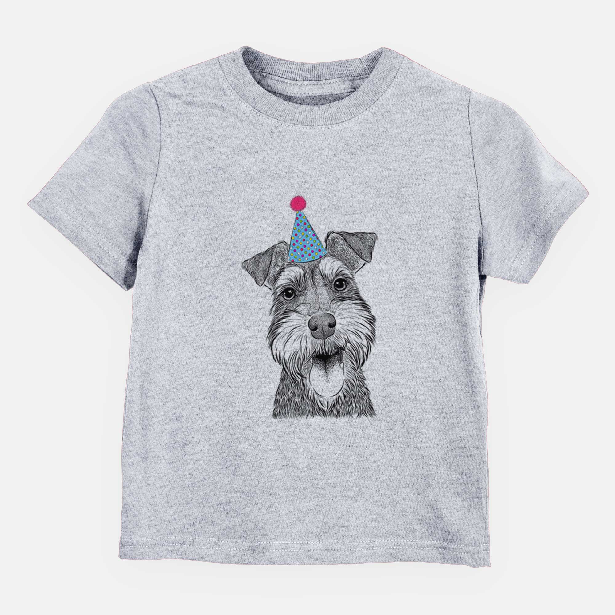 Birthday Bernadette the Mini Schnauzer - Kids/Youth/Toddler Shirt