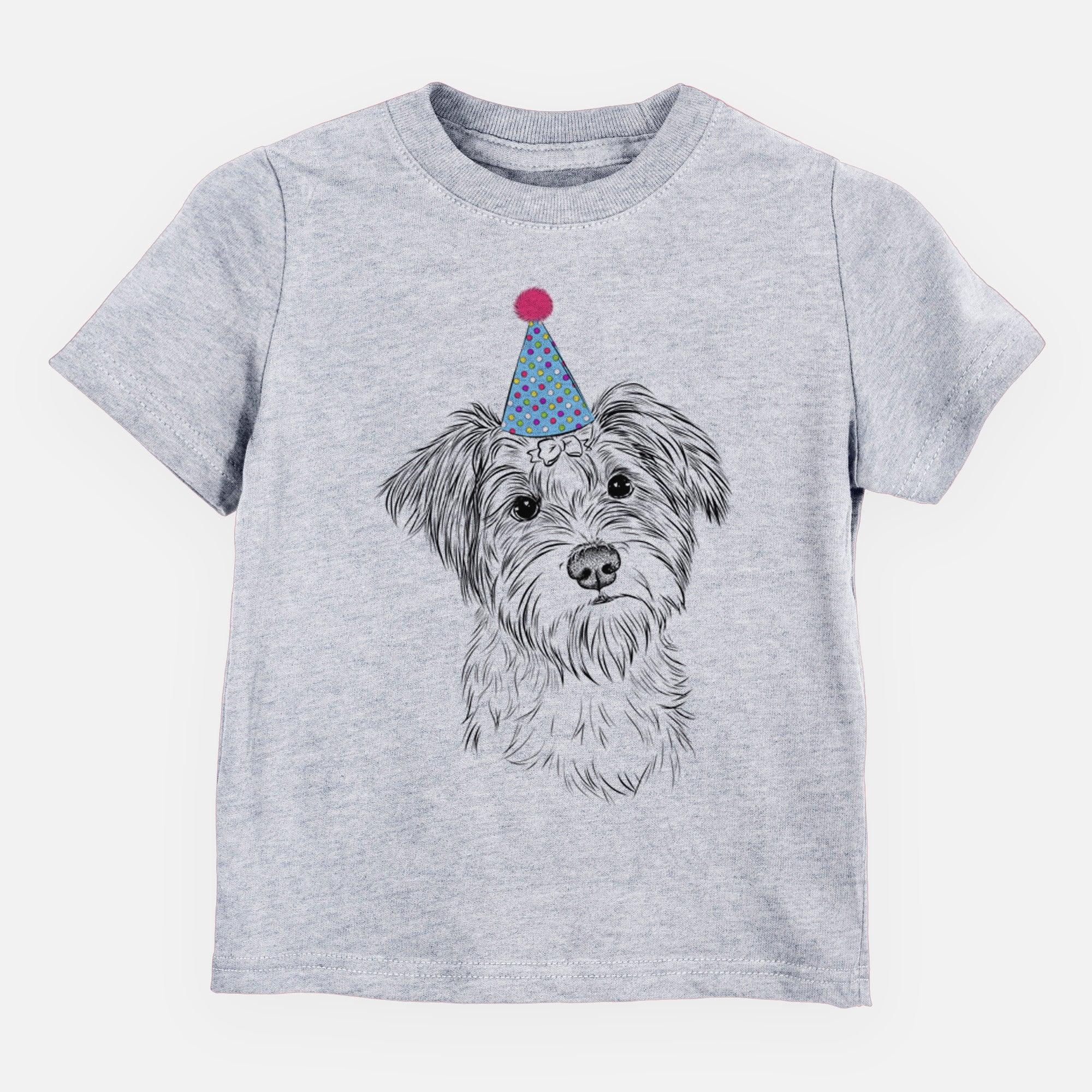 Birthday Birdee the Schnauzer Mix - Kids/Youth/Toddler Shirt