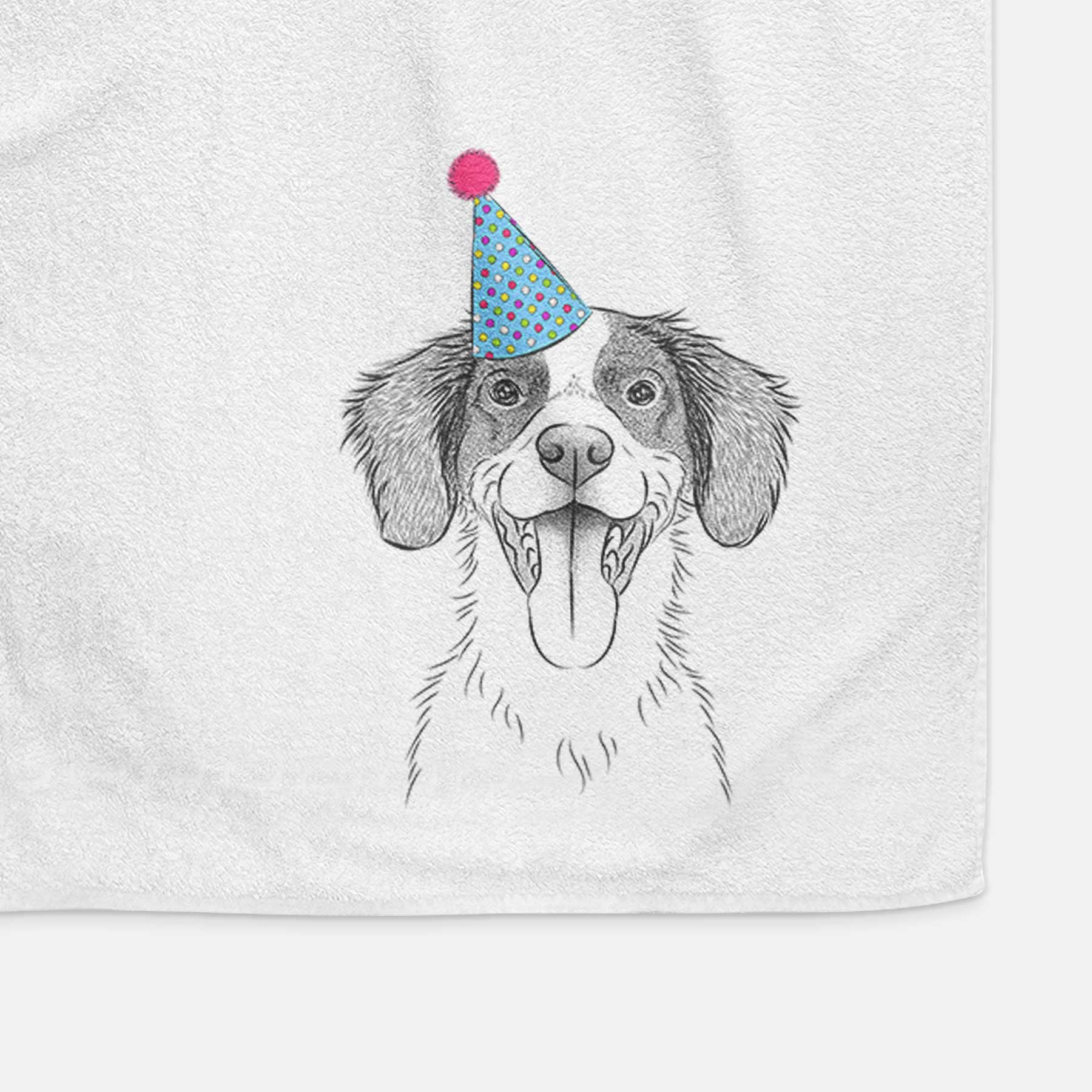 Birdie the Brittany Decorative Hand Towel