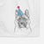 Bo the American Akita Decorative Hand Towel