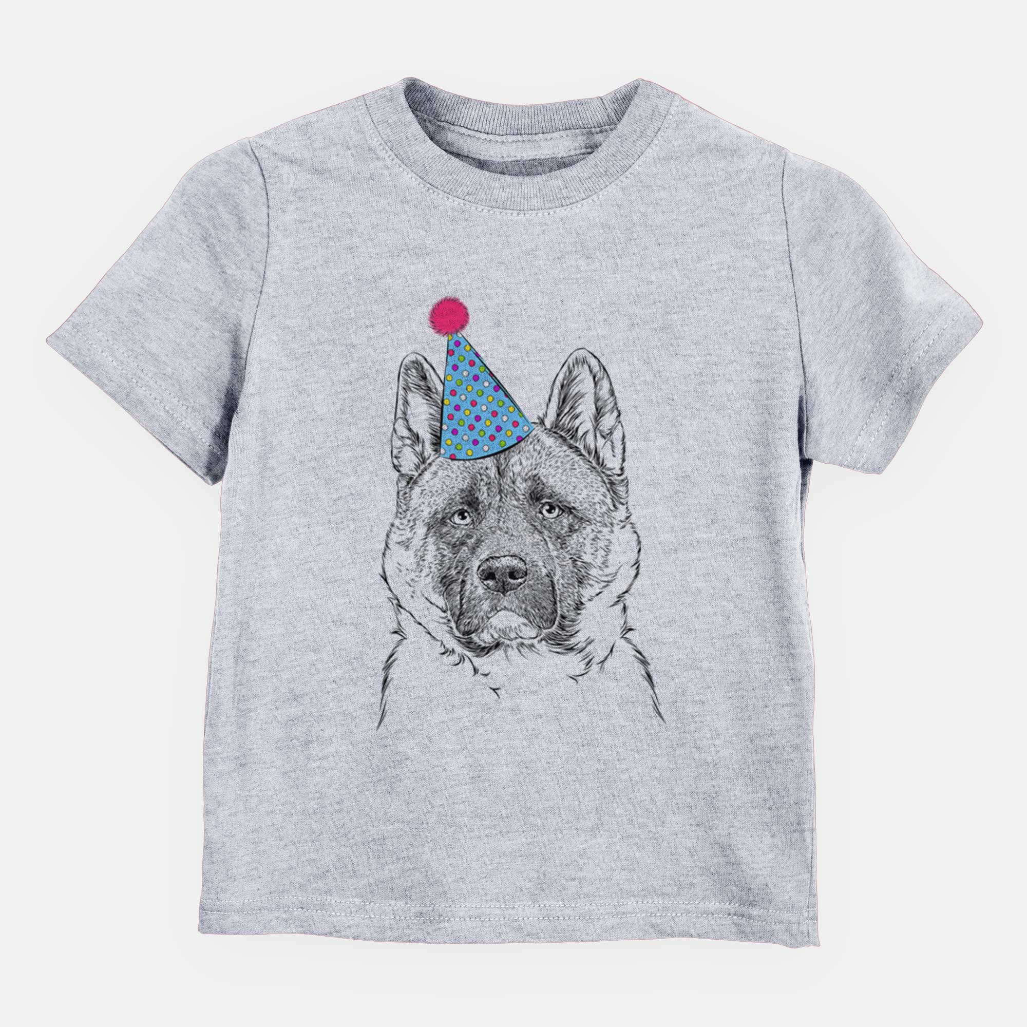 Birthday Bo the American Akita - Kids/Youth/Toddler Shirt