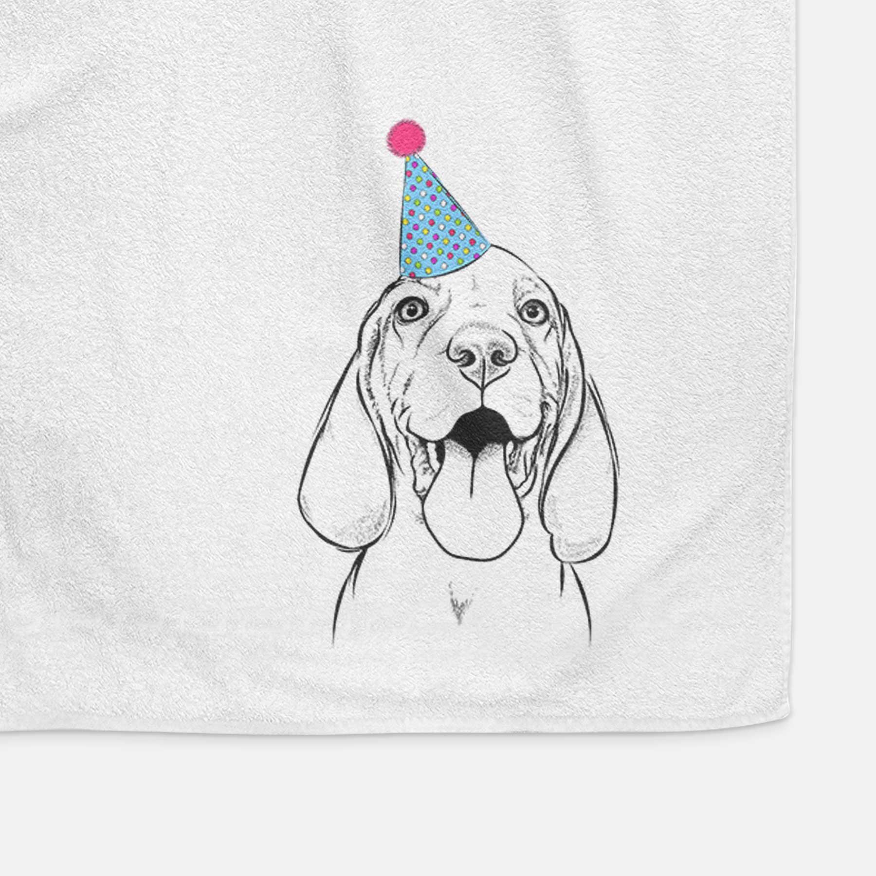 Bodi the Vizsla Decorative Hand Towel