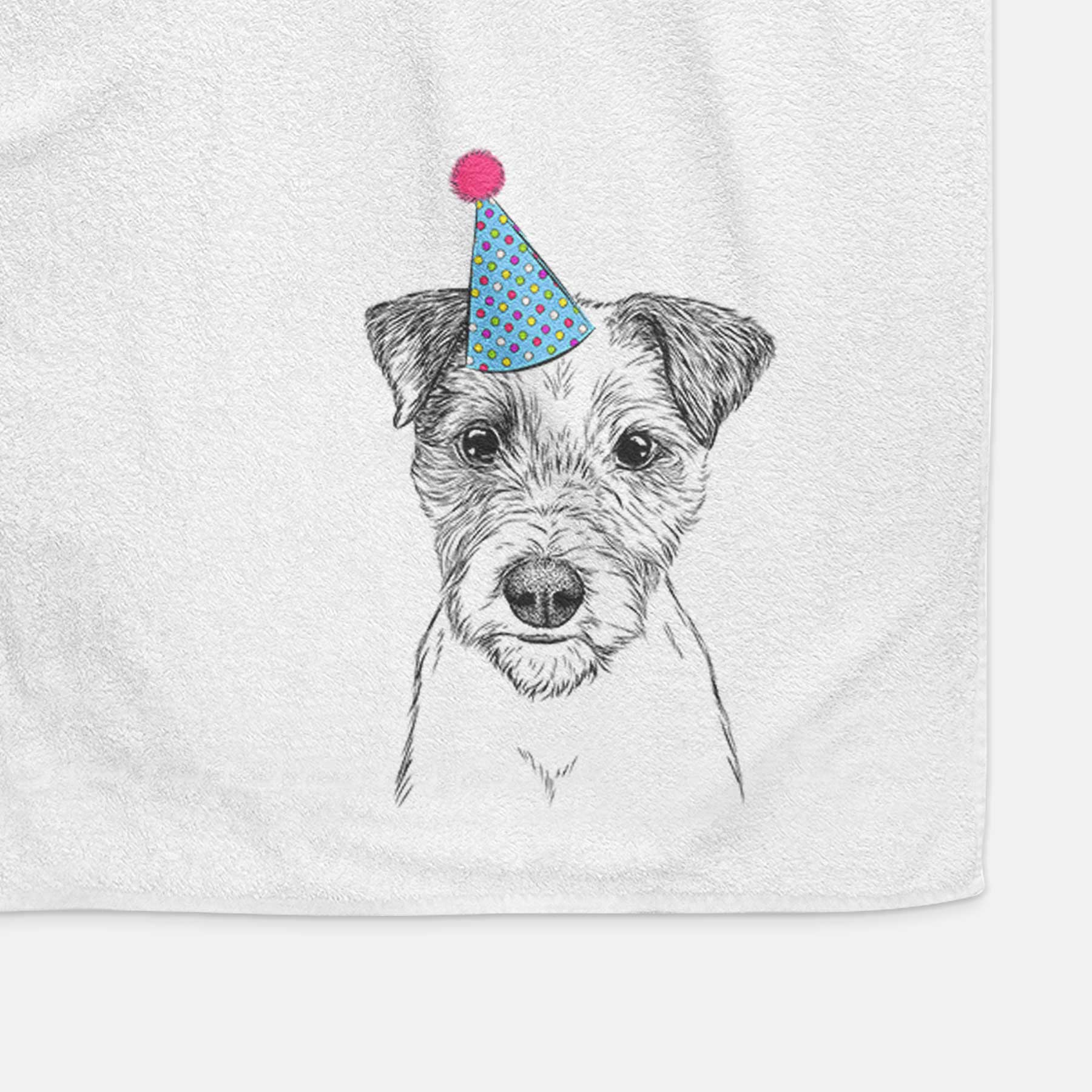 Bogart the Parson Russell Terrier Decorative Hand Towel