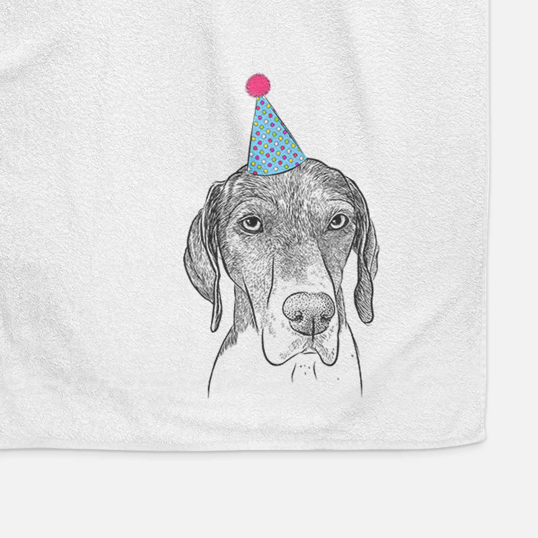 Bohdi the German Shorthaired Pointer Decorative Hand Towel