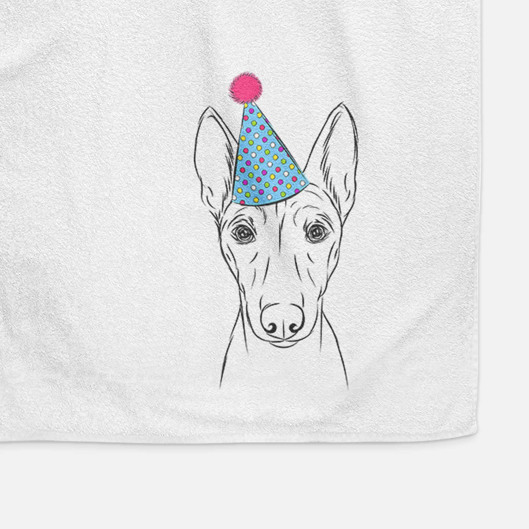 Bonsai the Basenji Decorative Hand Towel