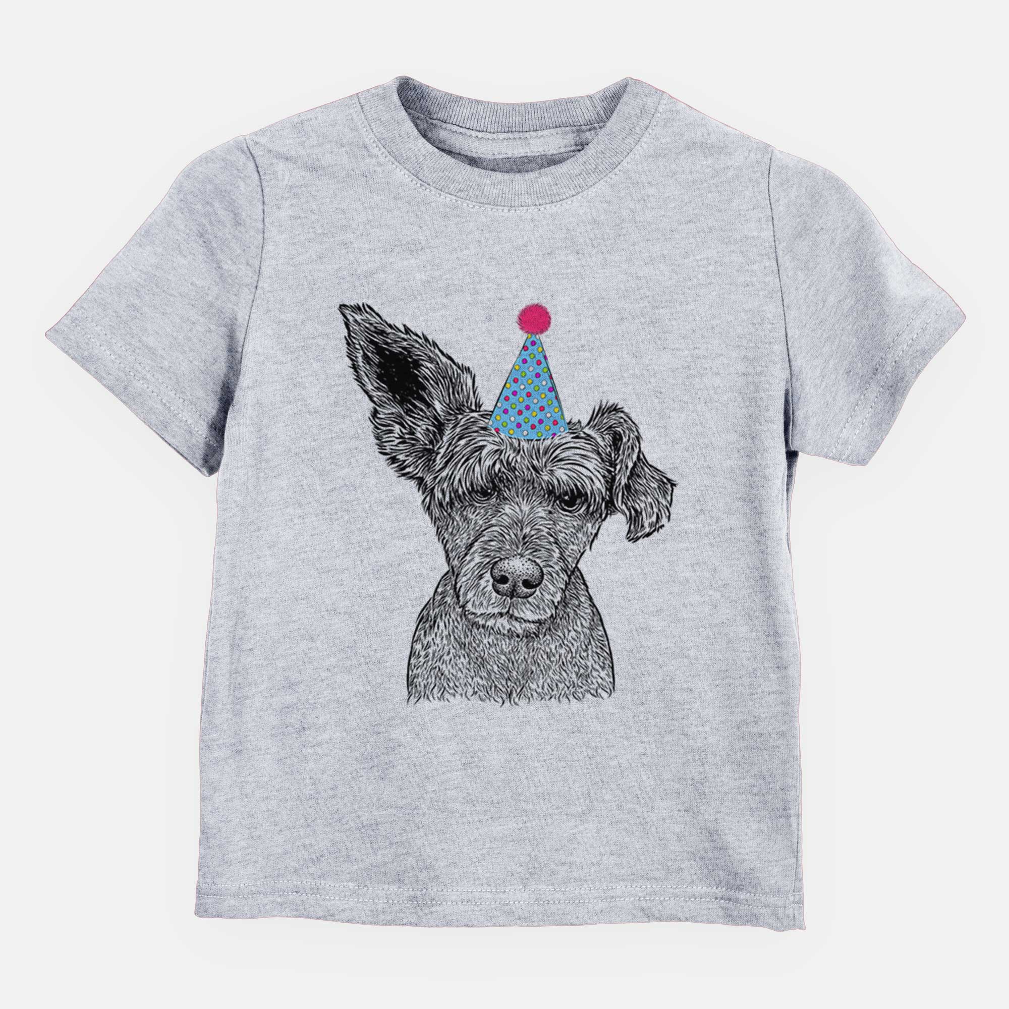 Birthday Boodles the Schnauzer Mix - Kids/Youth/Toddler Shirt