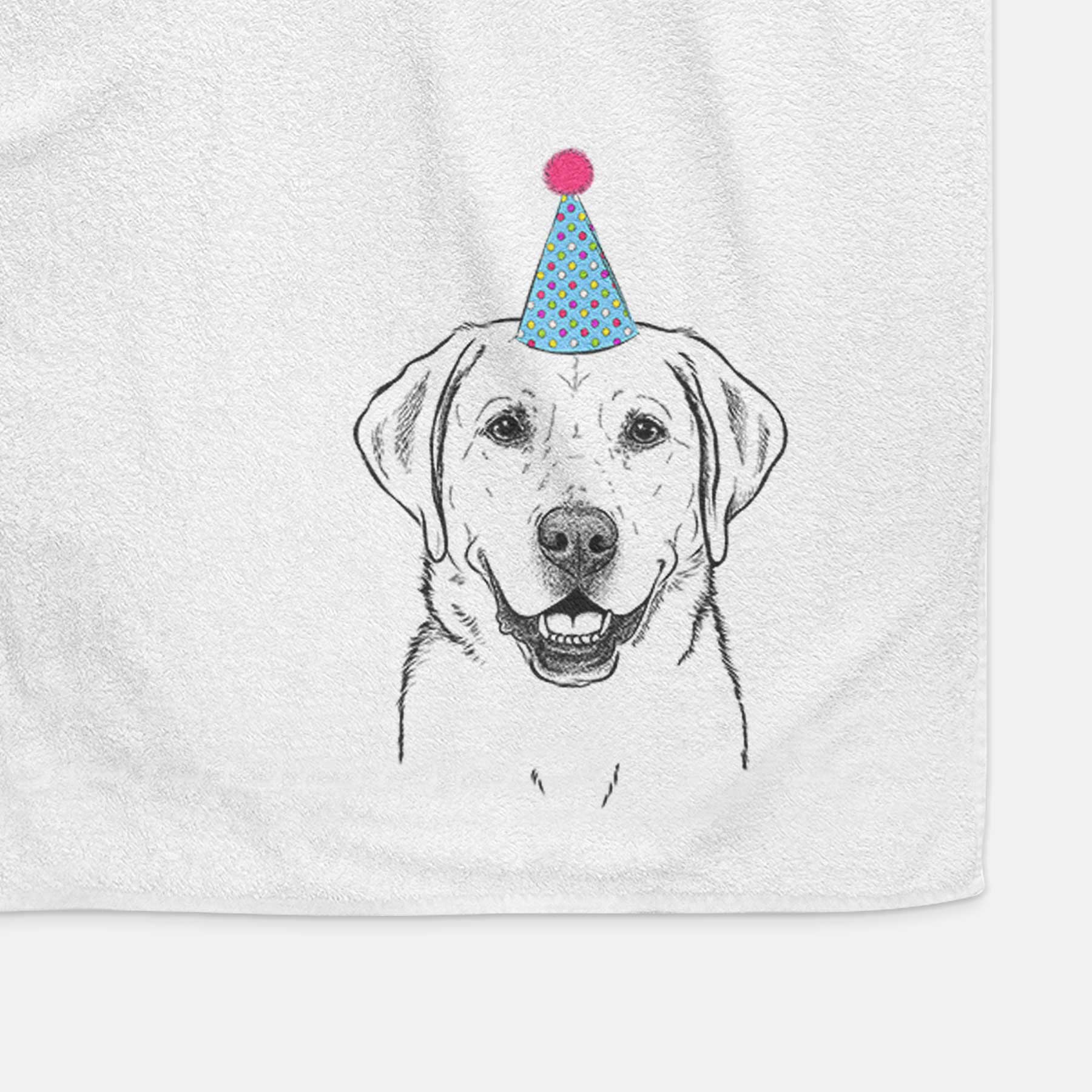 Booney the Labrador Retriever Decorative Hand Towel