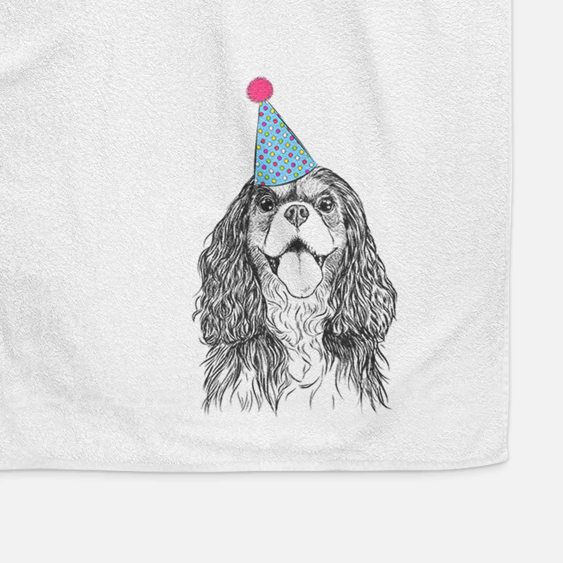 Brandy the Cavalier King Charles Spaniel Decorative Hand Towel