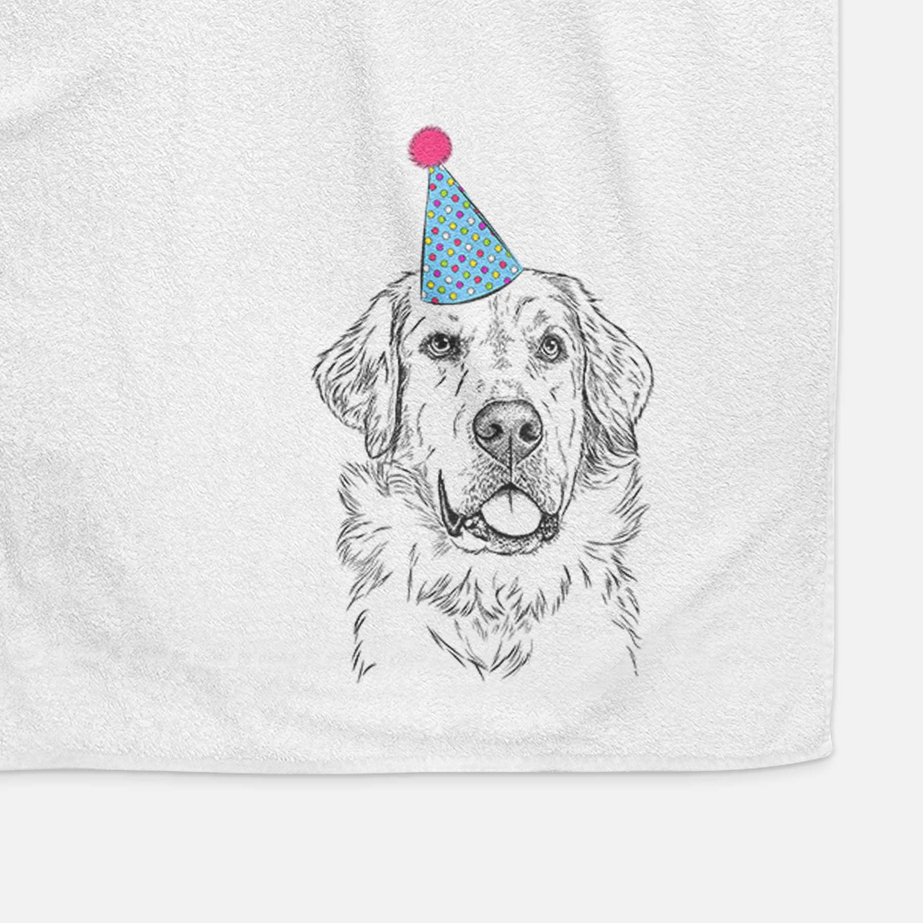 Brophy the Great Pyrenees Decorative Hand Towel