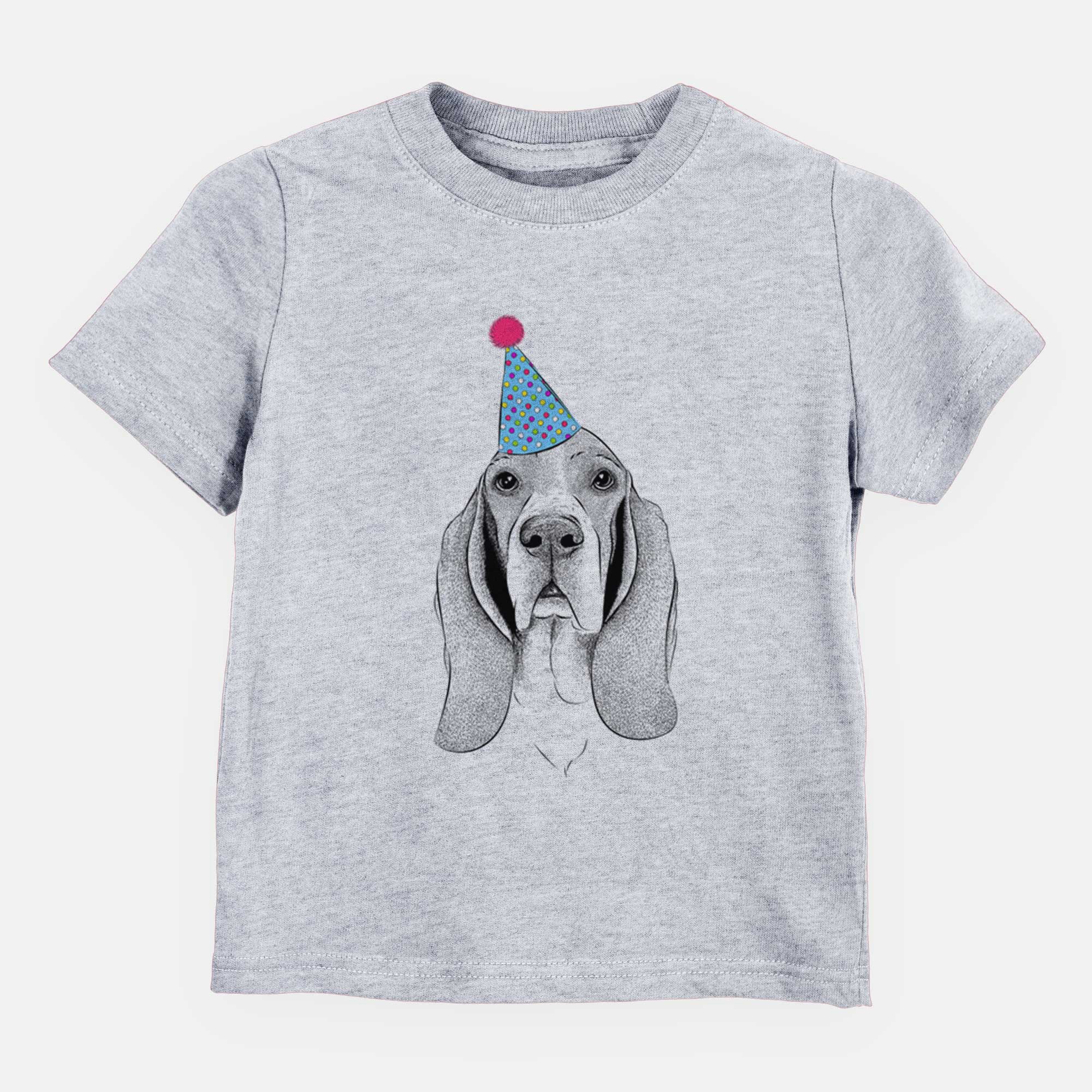 Birthday Buckley the Basset Hound - Kids/Youth/Toddler Shirt