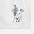 Bucky the Mixed Breed Decorative Hand Towel